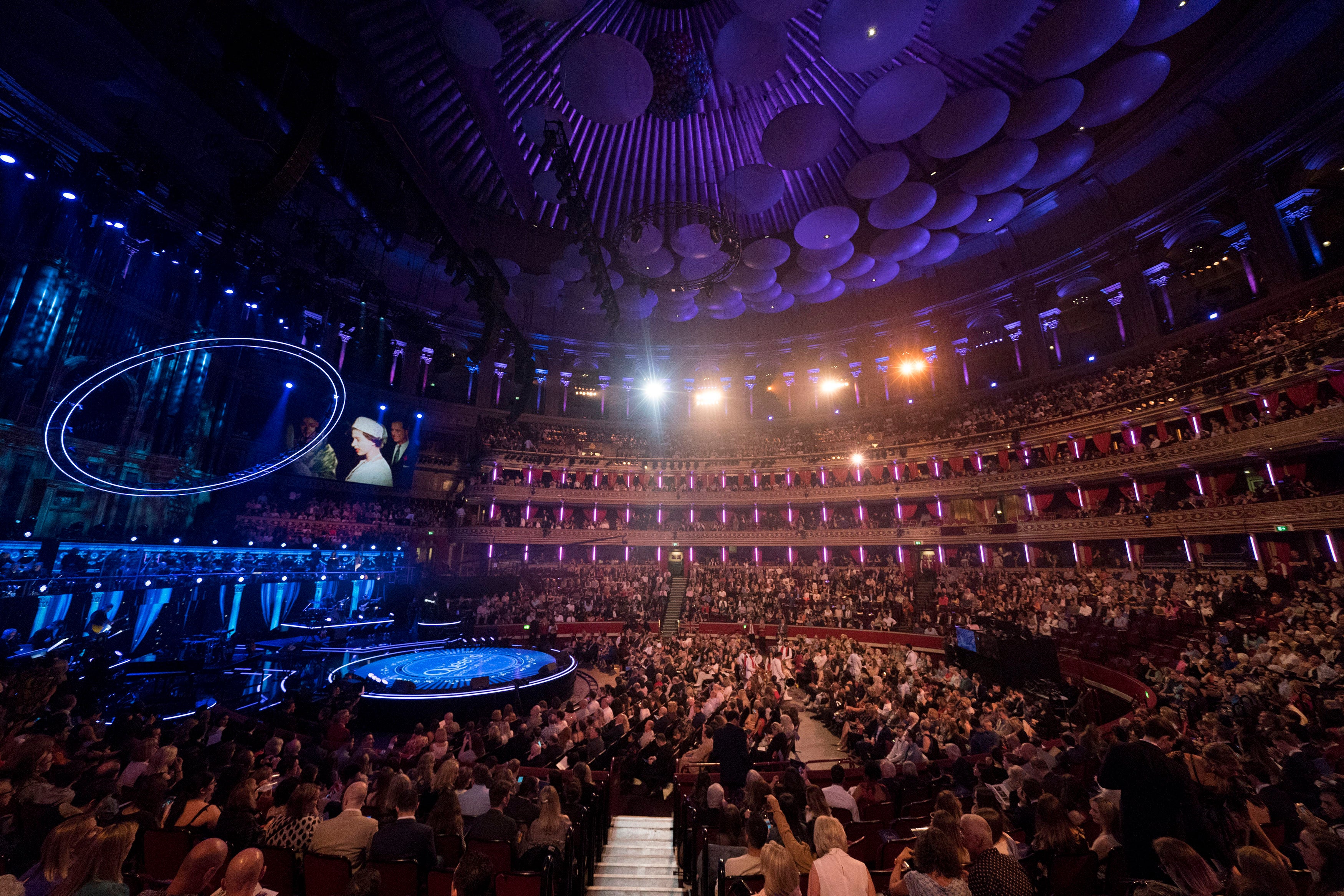 A general view of the Royal Albert Hall in London (David Mirzoeff/PA)