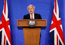 Covid news – live: ‘Not a day to declare victory’ over virus, Boris Johnson says after ending all restrictions old