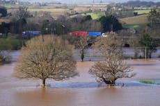 UK weather: Heavy rain may ‘slow down’ storm recovery efforts and risk further flooding