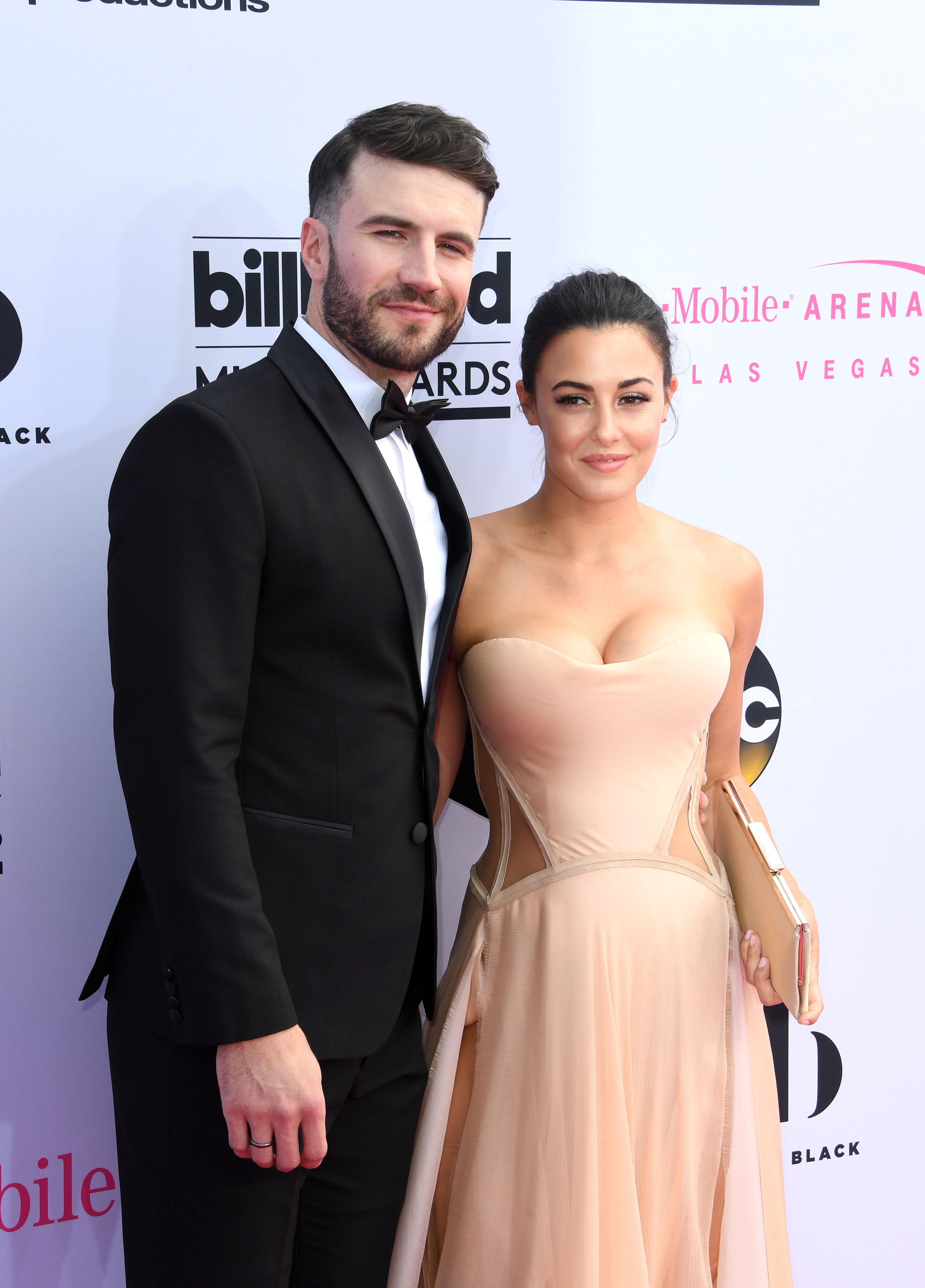 Sam Hunt and Hannah Lee Fowler on 21 May 2017 in Las Vegas, Nevada