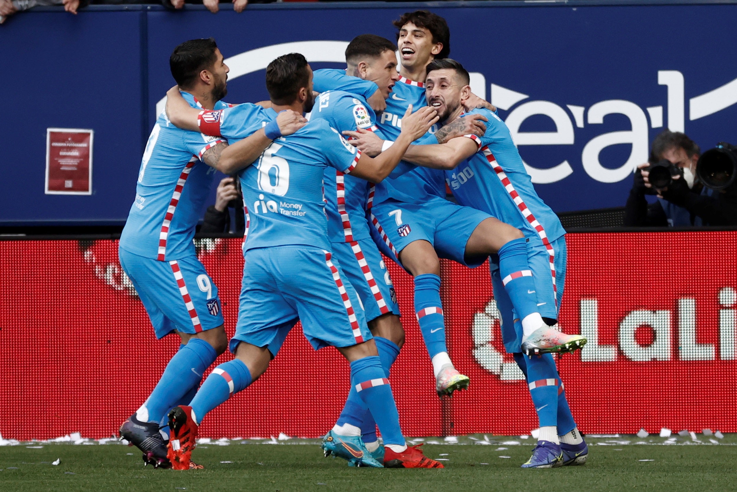 Atletico Madrid have experienced their own struggles this season but eased past Osasuna on Saturday ahead of the first leg