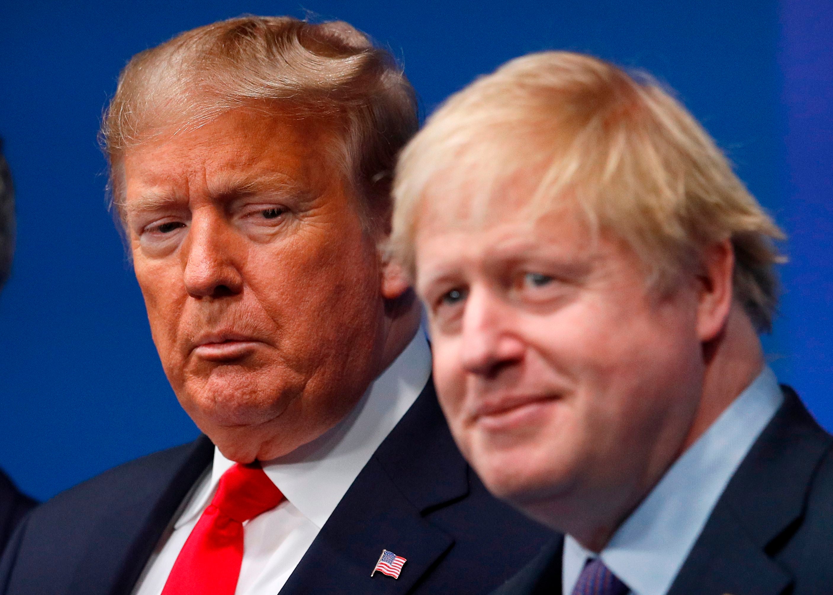 Trump may have complimented Johnson as ‘Britain’s Trump’, but there was no free trade deal