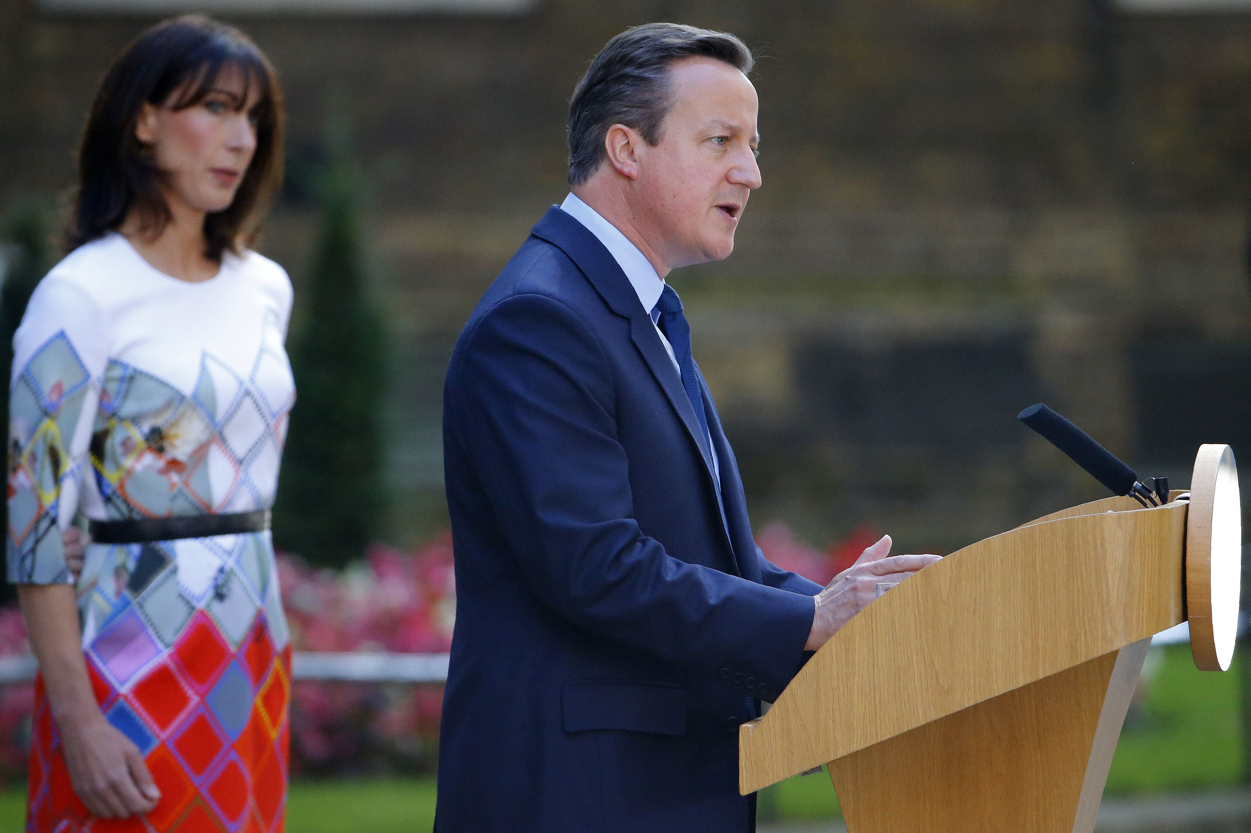 Cameron still defends his decision to hold the referendum as a historical inevitability