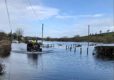 Stranded residents ‘can’t take much more’ after latest flooding blow