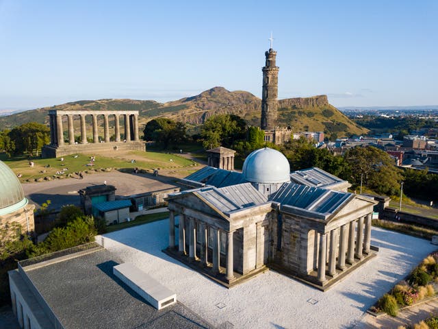 <p>Collective Gallery, Calton Hill and Arthur's Seat</p>