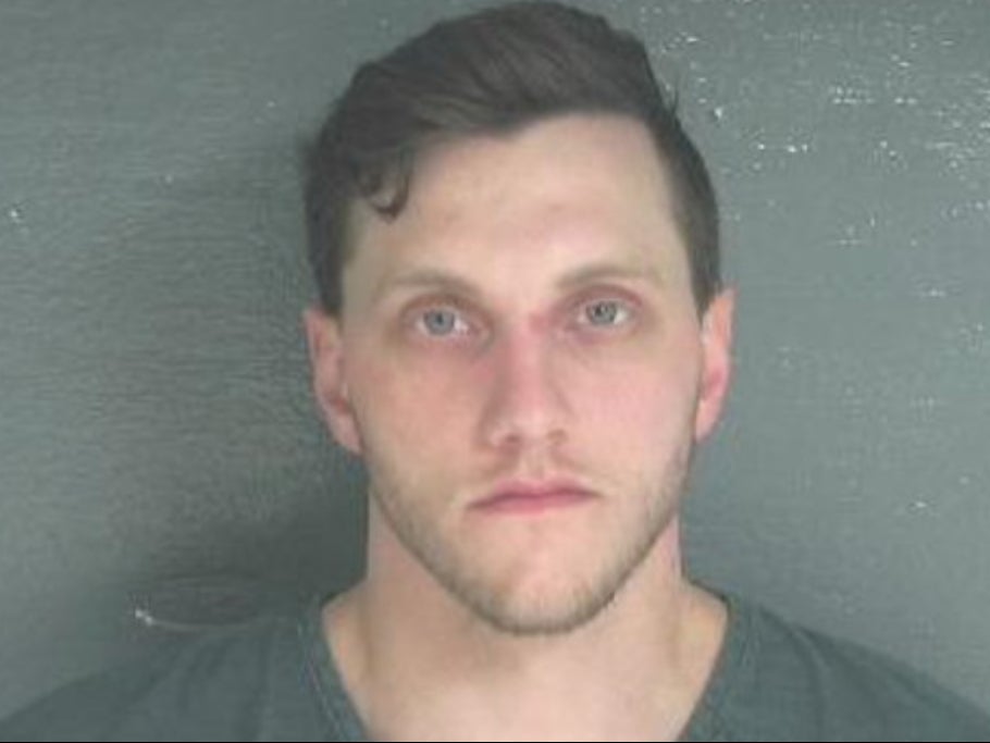 Colby Martin, 29, of Michigan, is accused of murdering a 64-year-old woman with his car and moving her body into the woods in order to engage in sexual acts with the corpse.