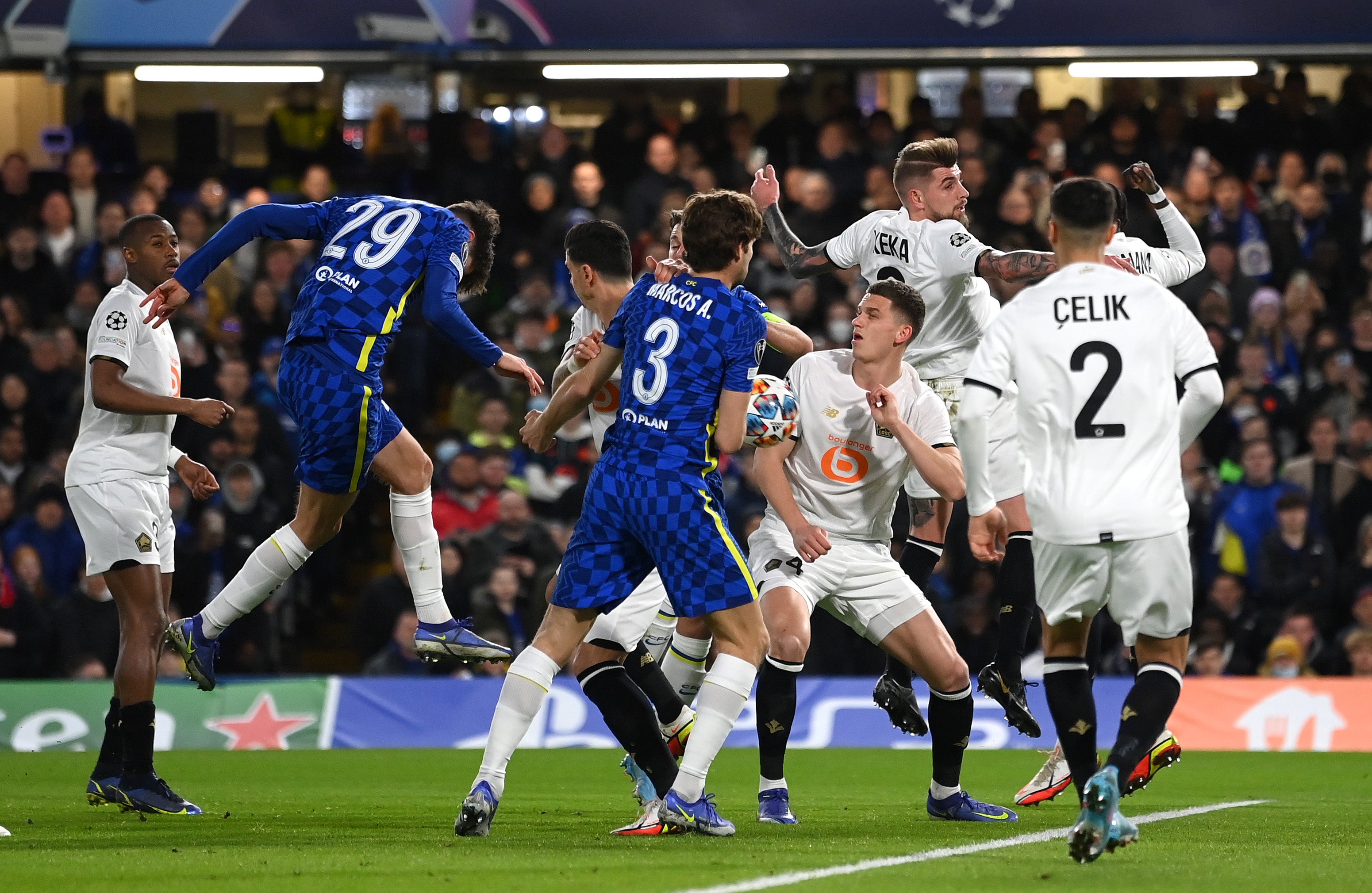 Kai Havertz heads Chelsea in front