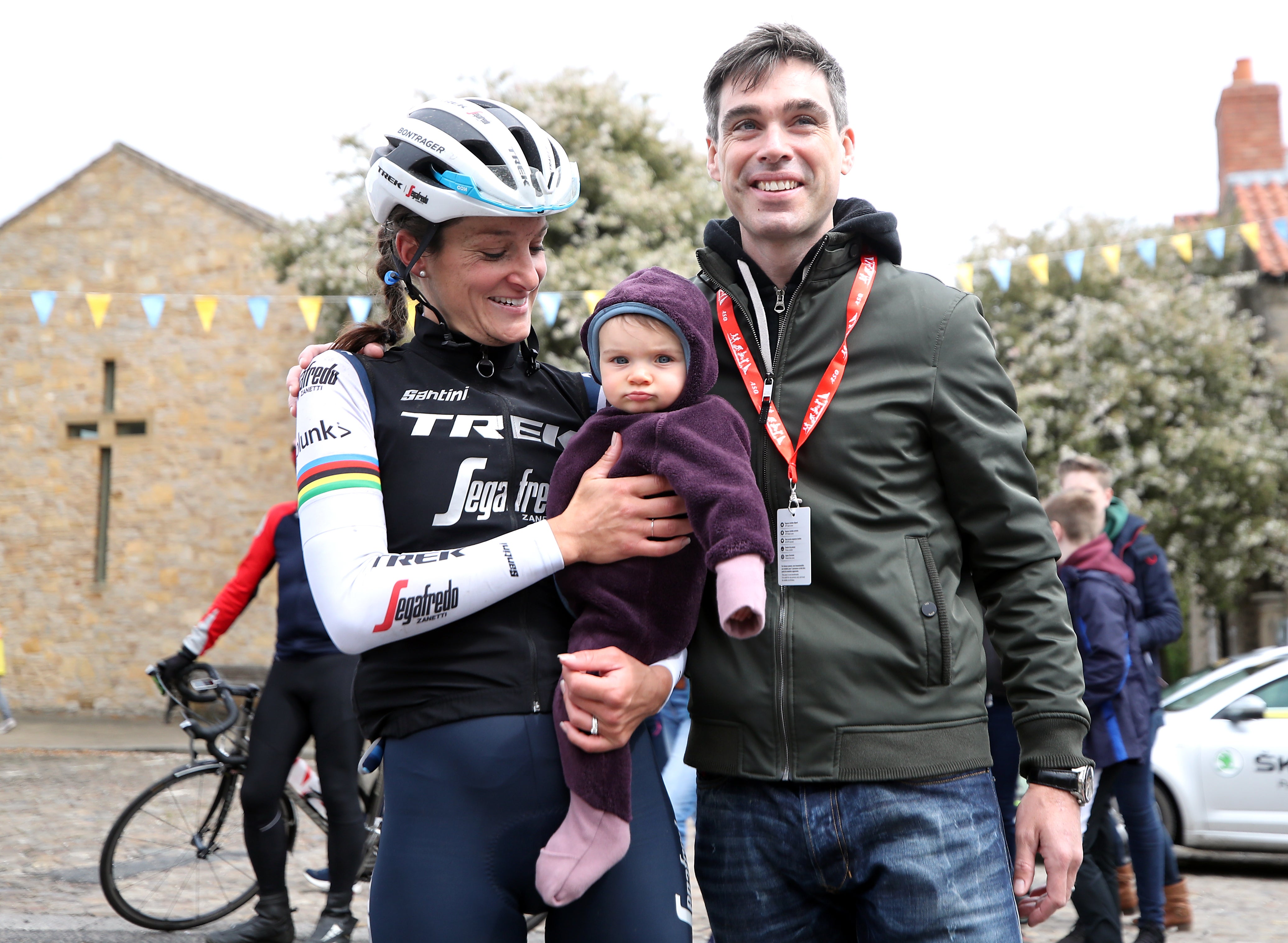 Lizzie Deignan has announced she and husband Phil are expecting a second child (Bradley Collyer/PA)