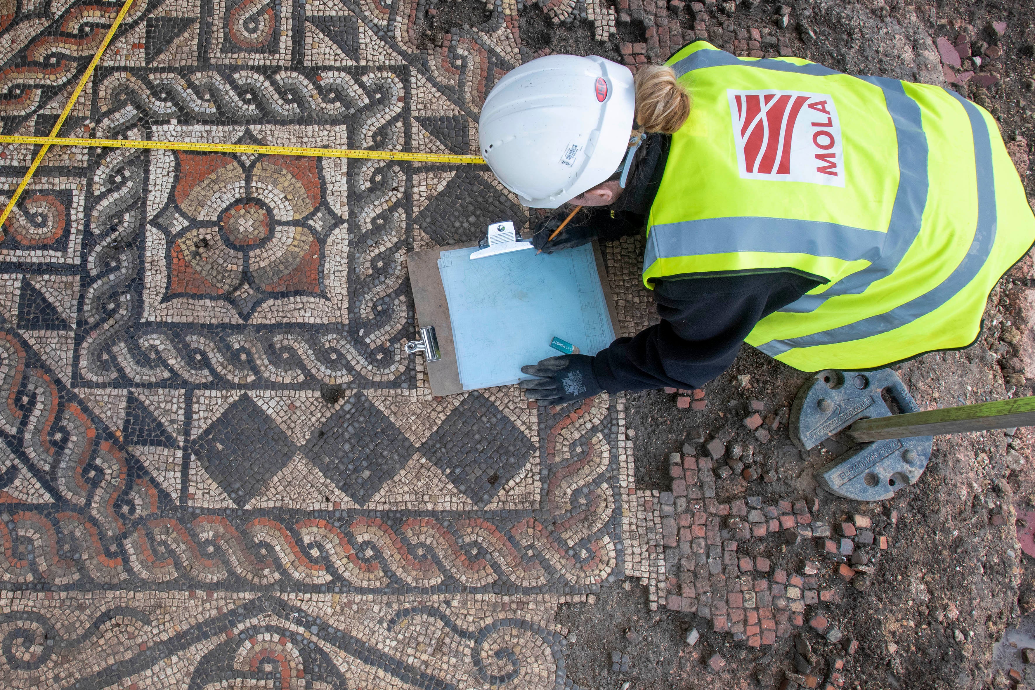 Jewellery, ornaments, hairpins and sewing needles have also been found