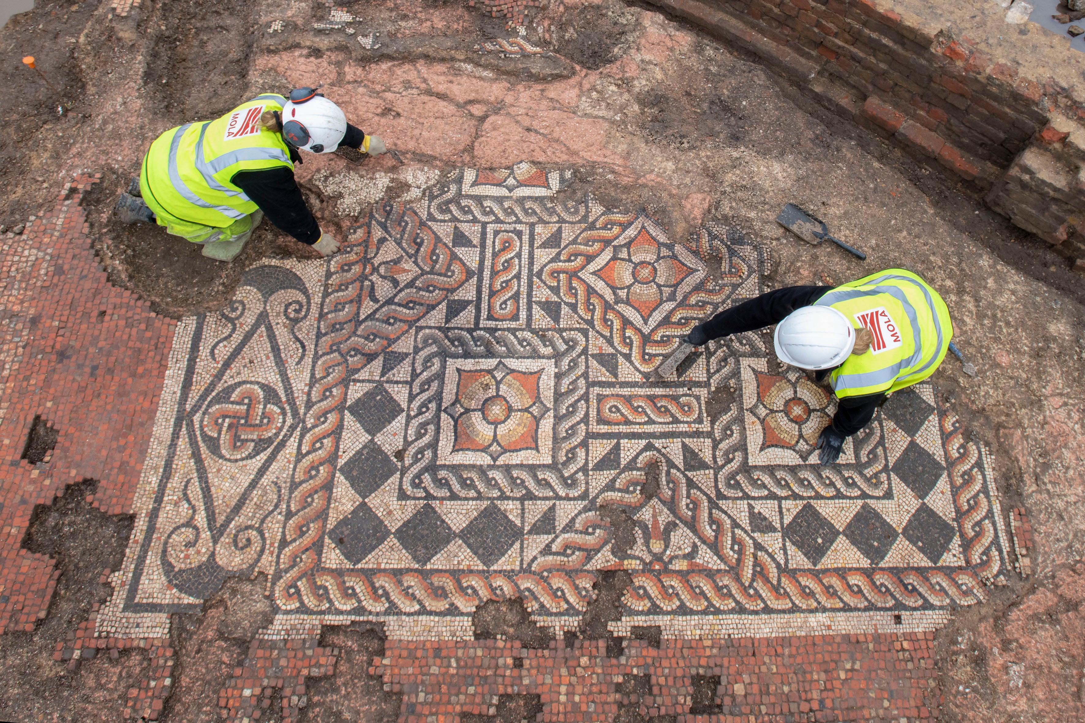 Archaeologists said the discovery comes form ‘the heyday of Roman London’