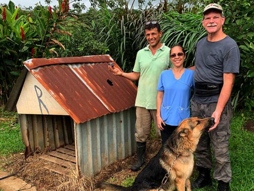 Meteorite tore through roof of Roky’s kennel