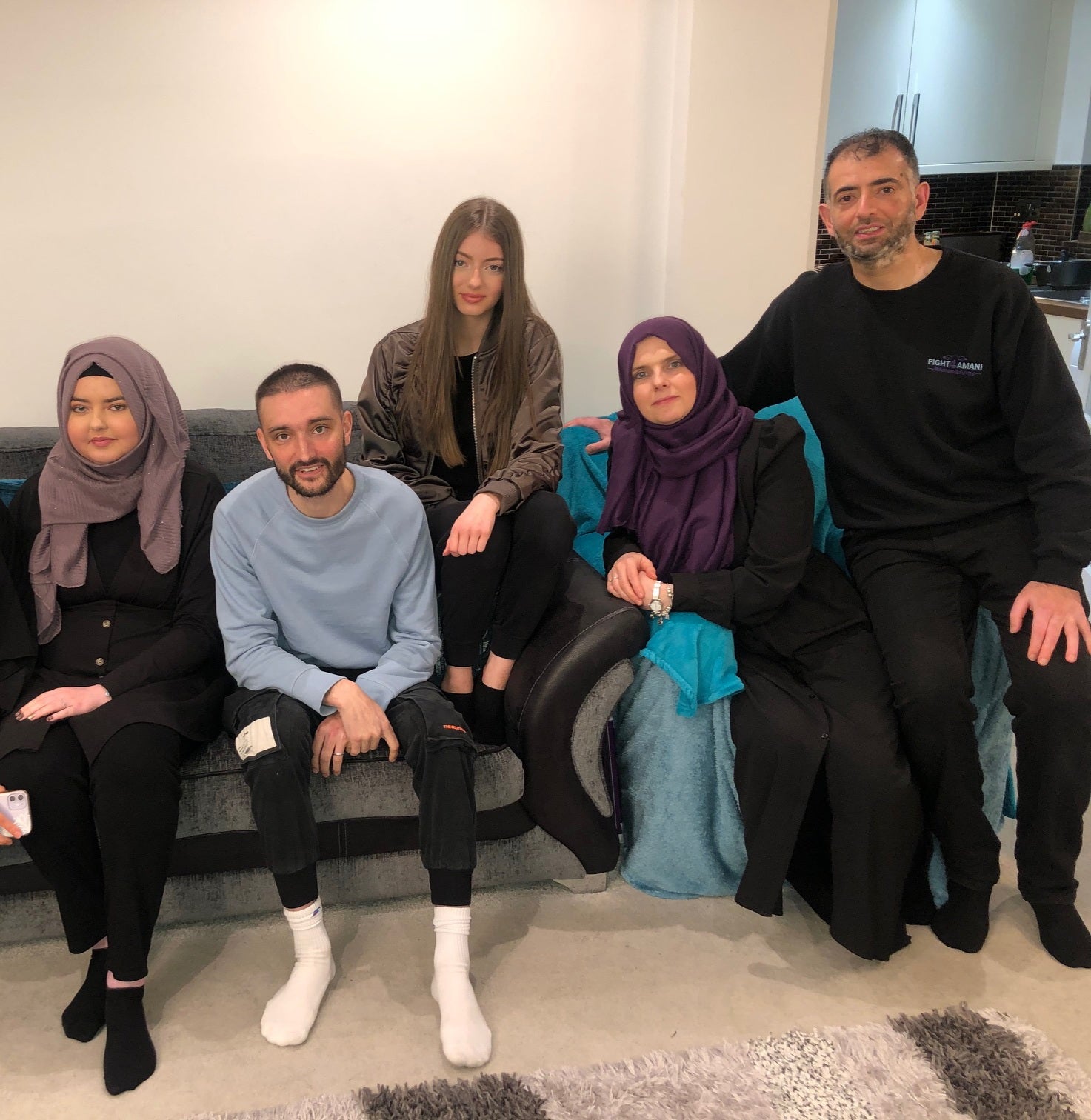 Amani and her family connected with Tom Parker from The Wanted who has the same type of brain tumour