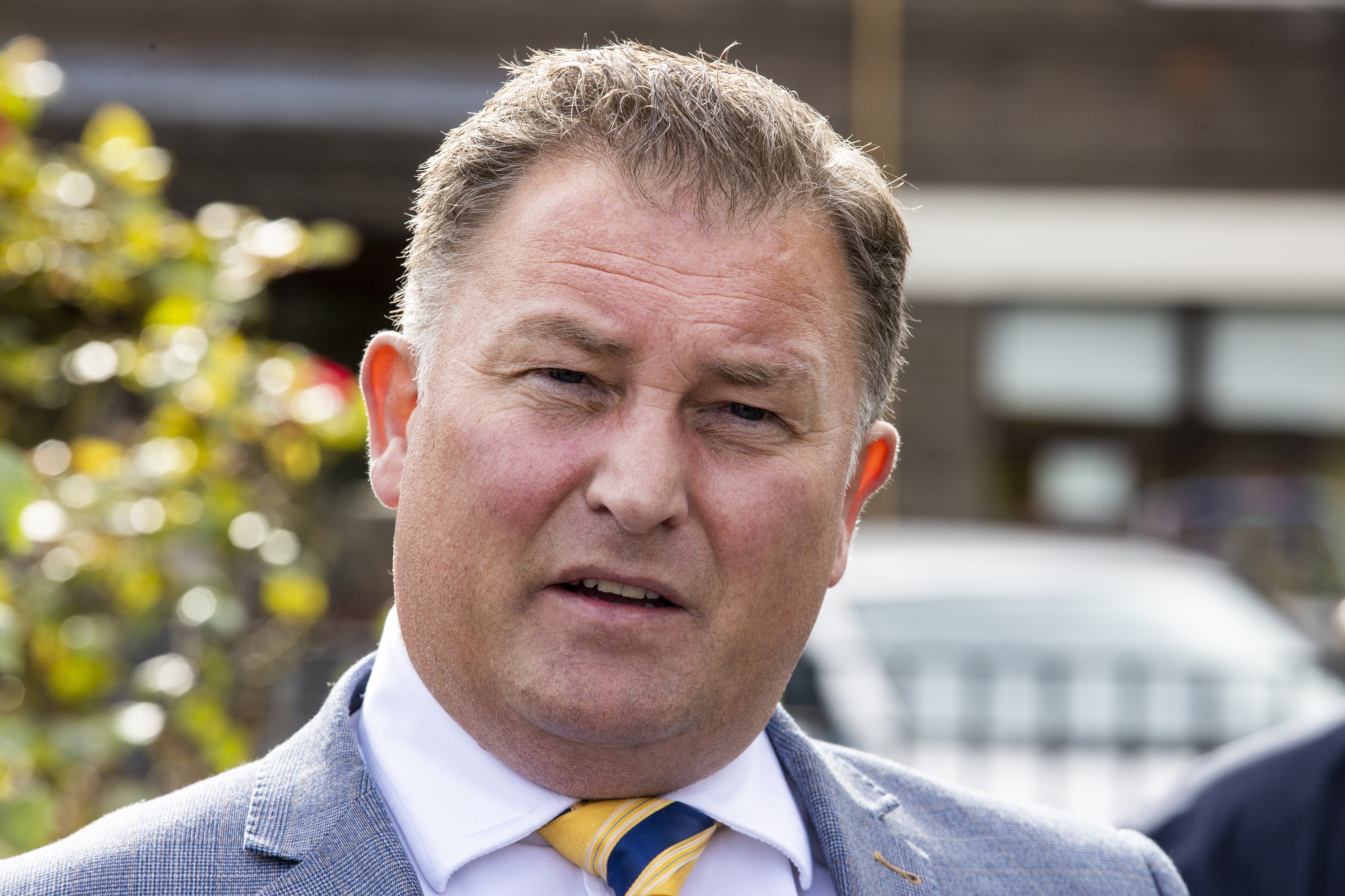 Solicitor Ciaran Shiels said Paddy McCourt said the decision to charge Paddy McCourt was ‘premature’ (Liam McBurney/PA)