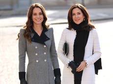 Kate Middleton reunites with Denmark’s Princess Mary in Copenhagen 