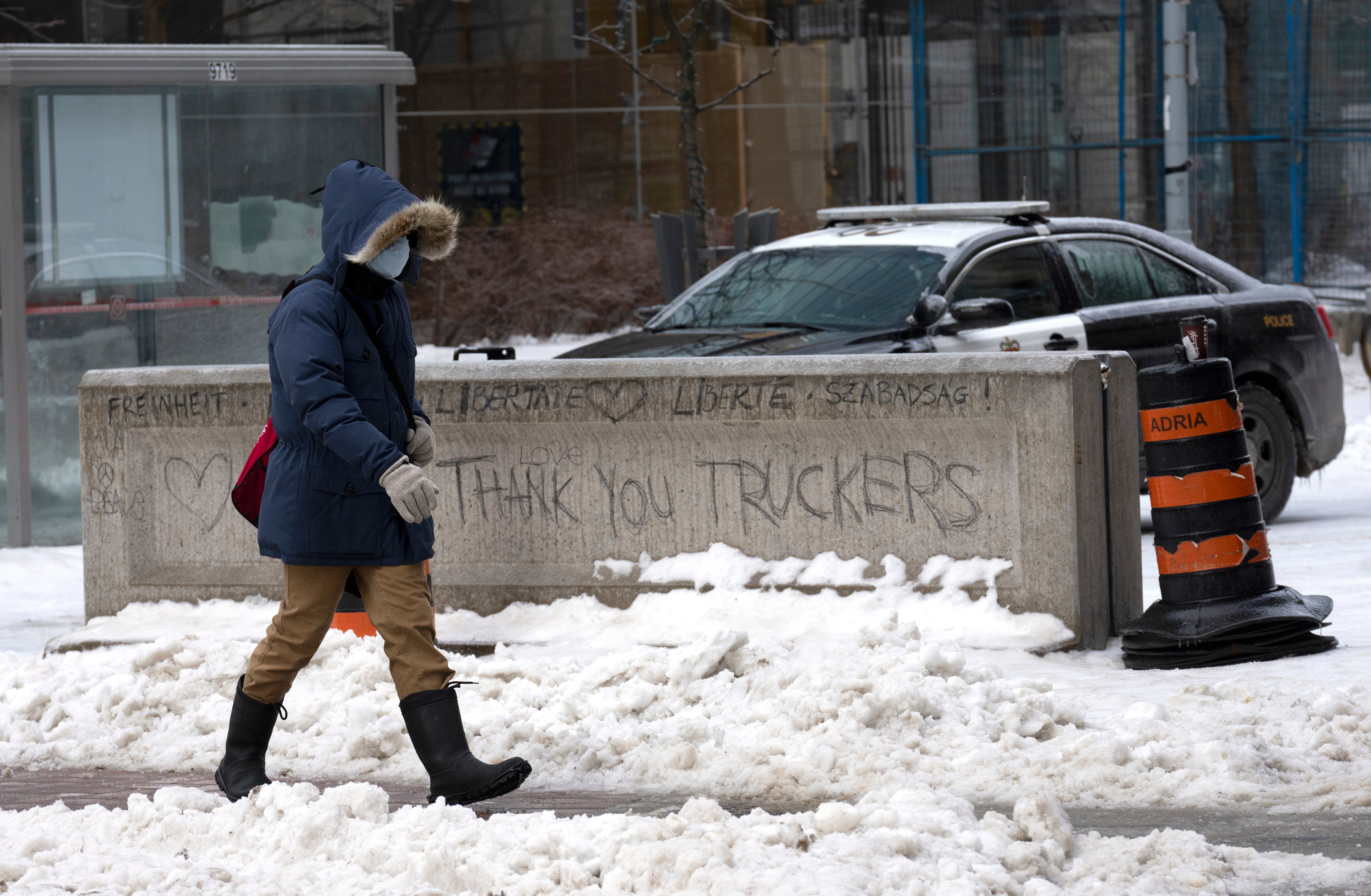 Virus Outbreak Canada Protests