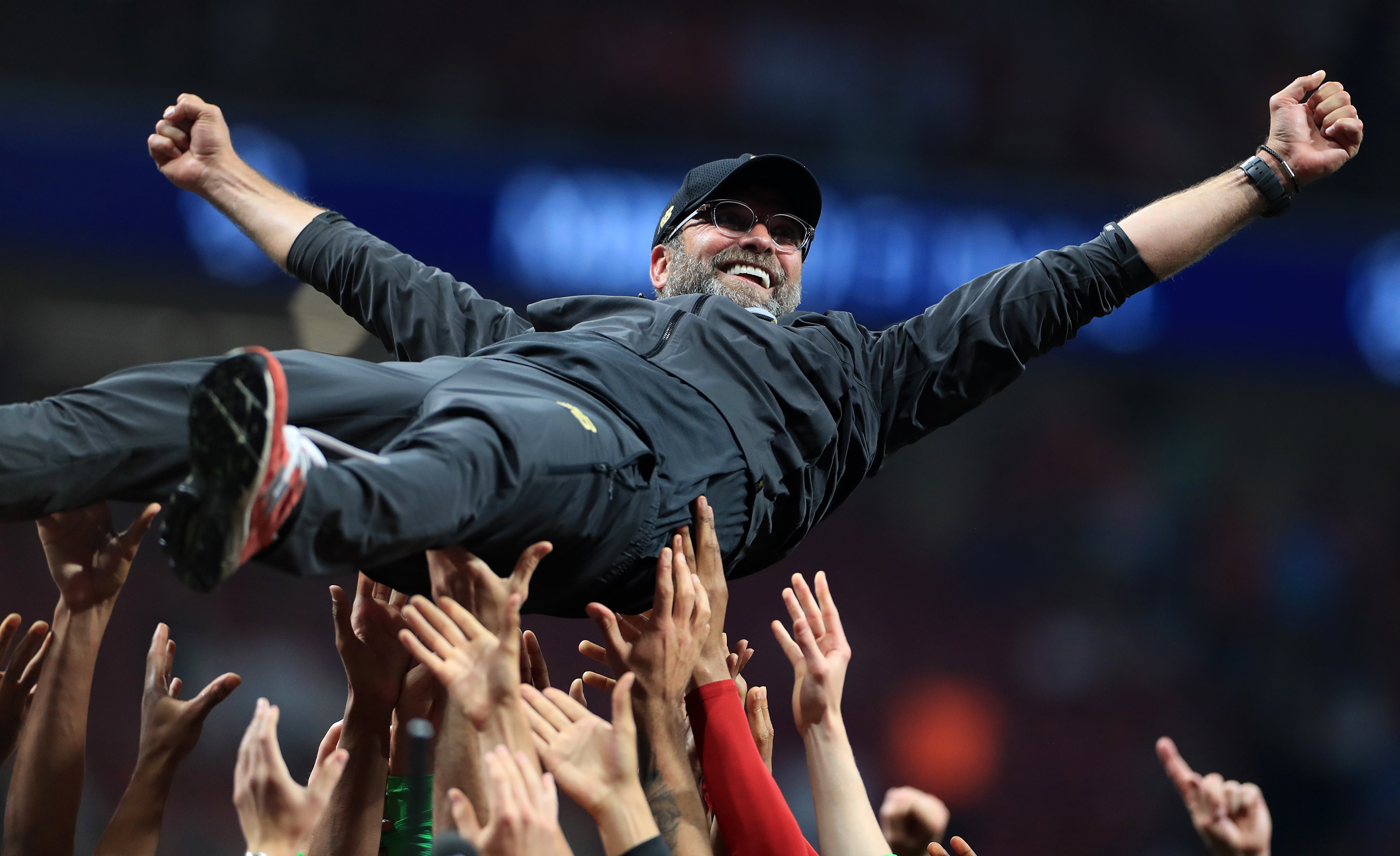 Klopp ended his poor final record in the 2019 Champions League (Mike Egerton/PA)