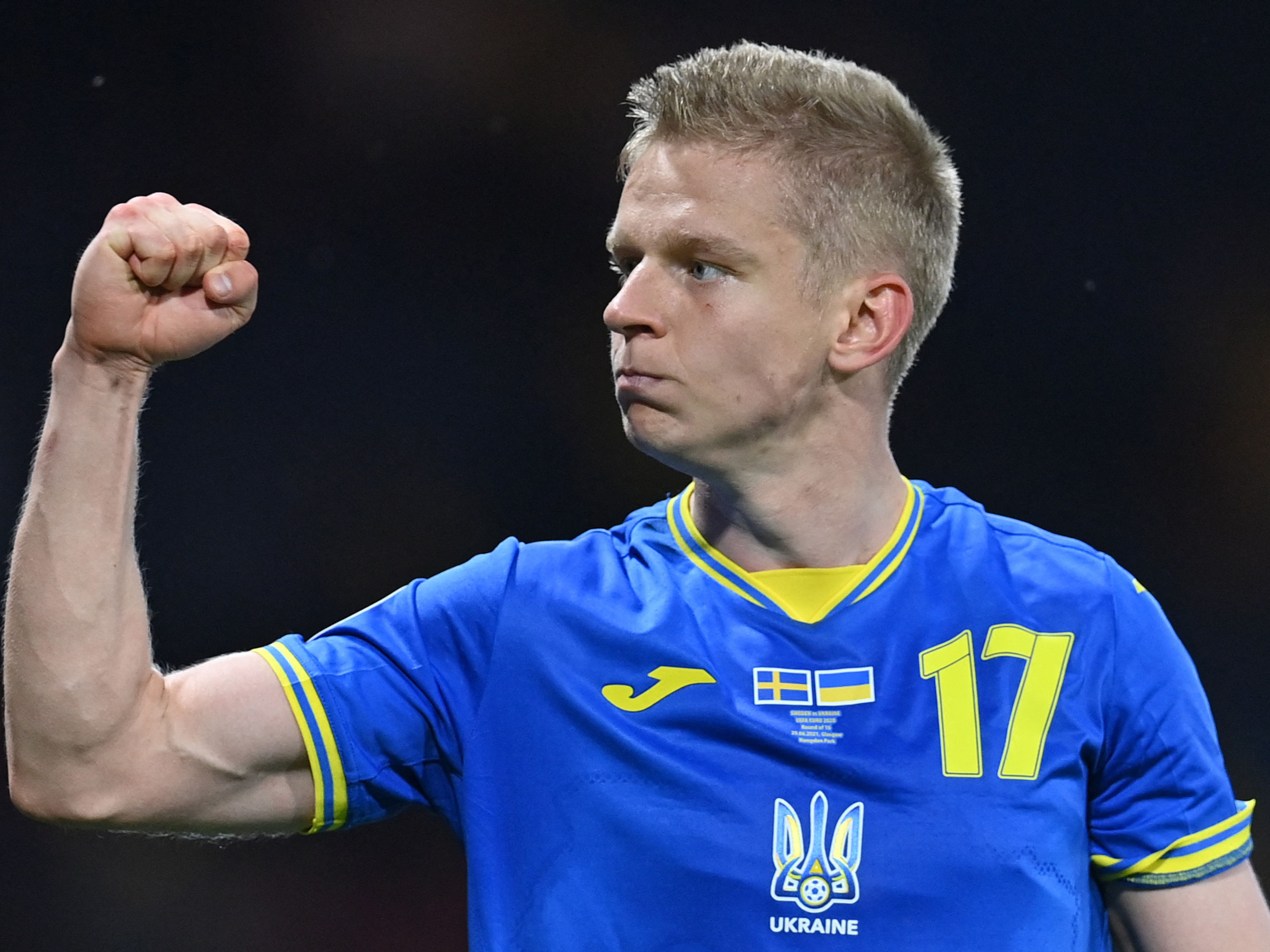 Oleksandr Zinchenko hopes to help Ukraine qualify for the World Cup