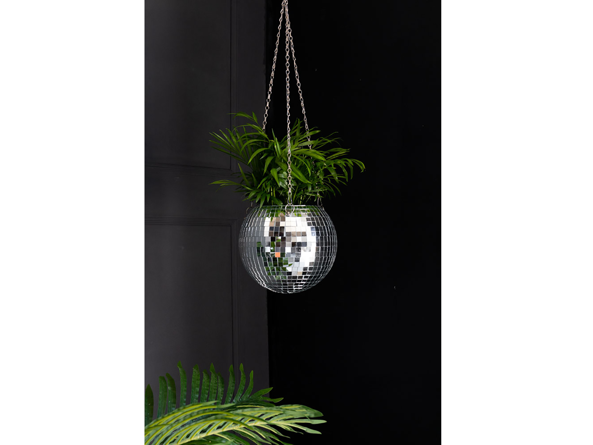 Disco ball planter