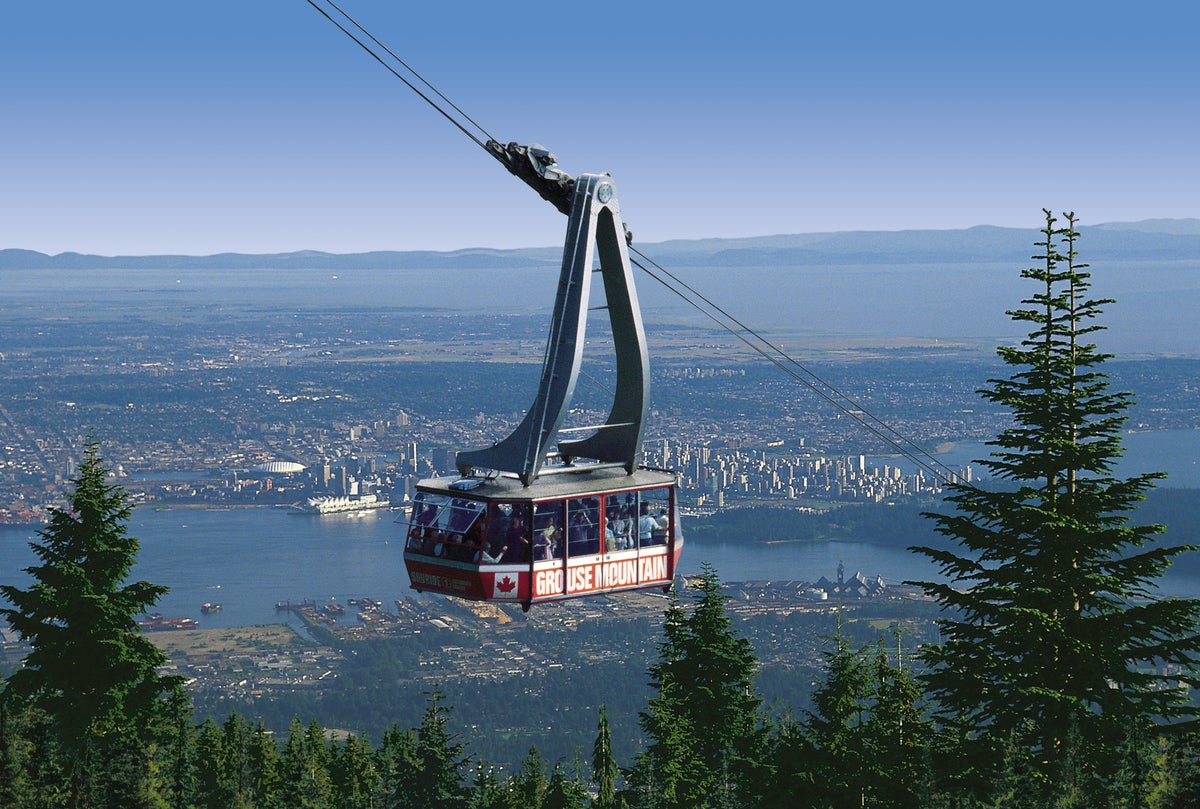 The Grouse mountain gondola