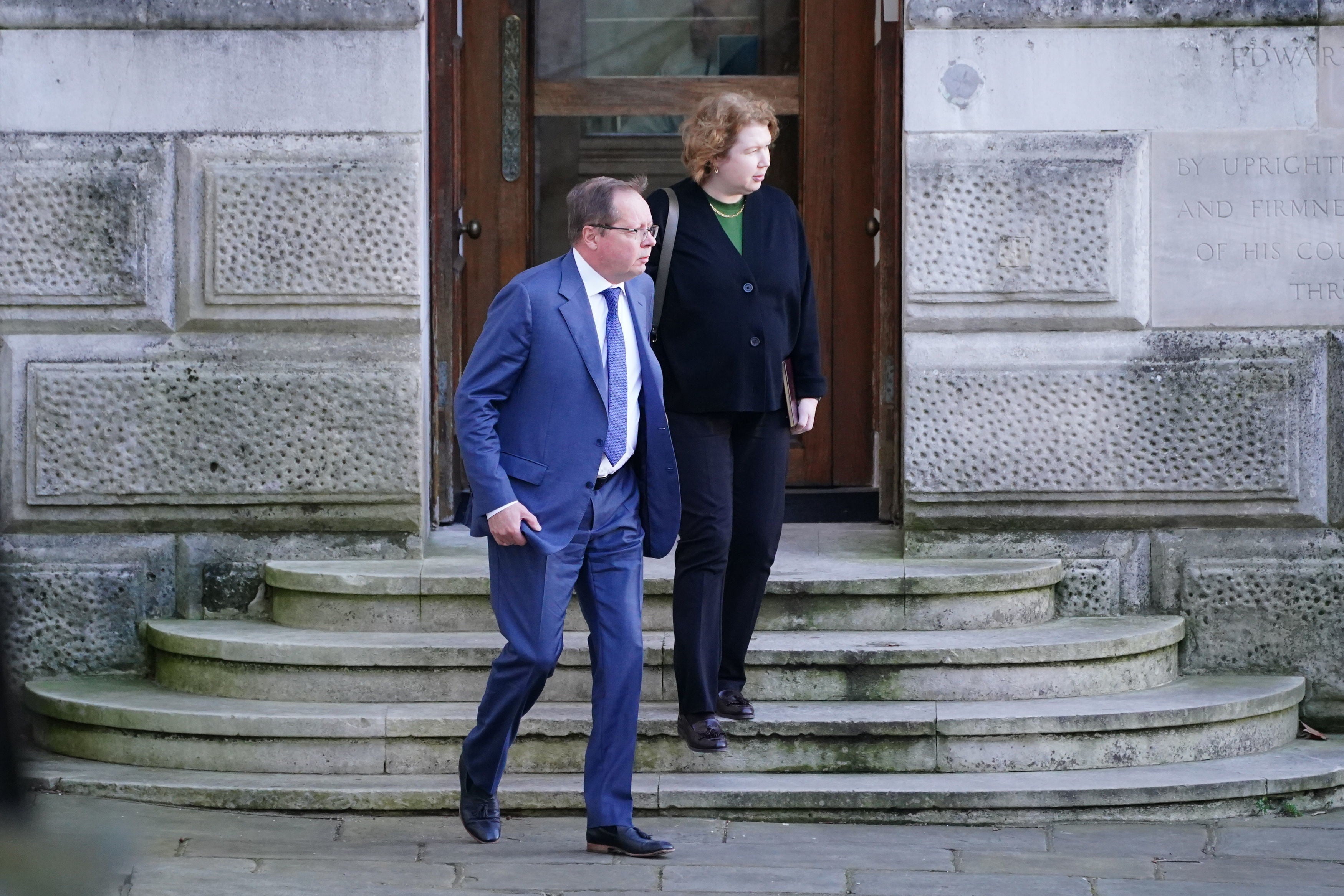 Andrei Kelin leaves the Foreign Office after heated meeting with Liz Truss