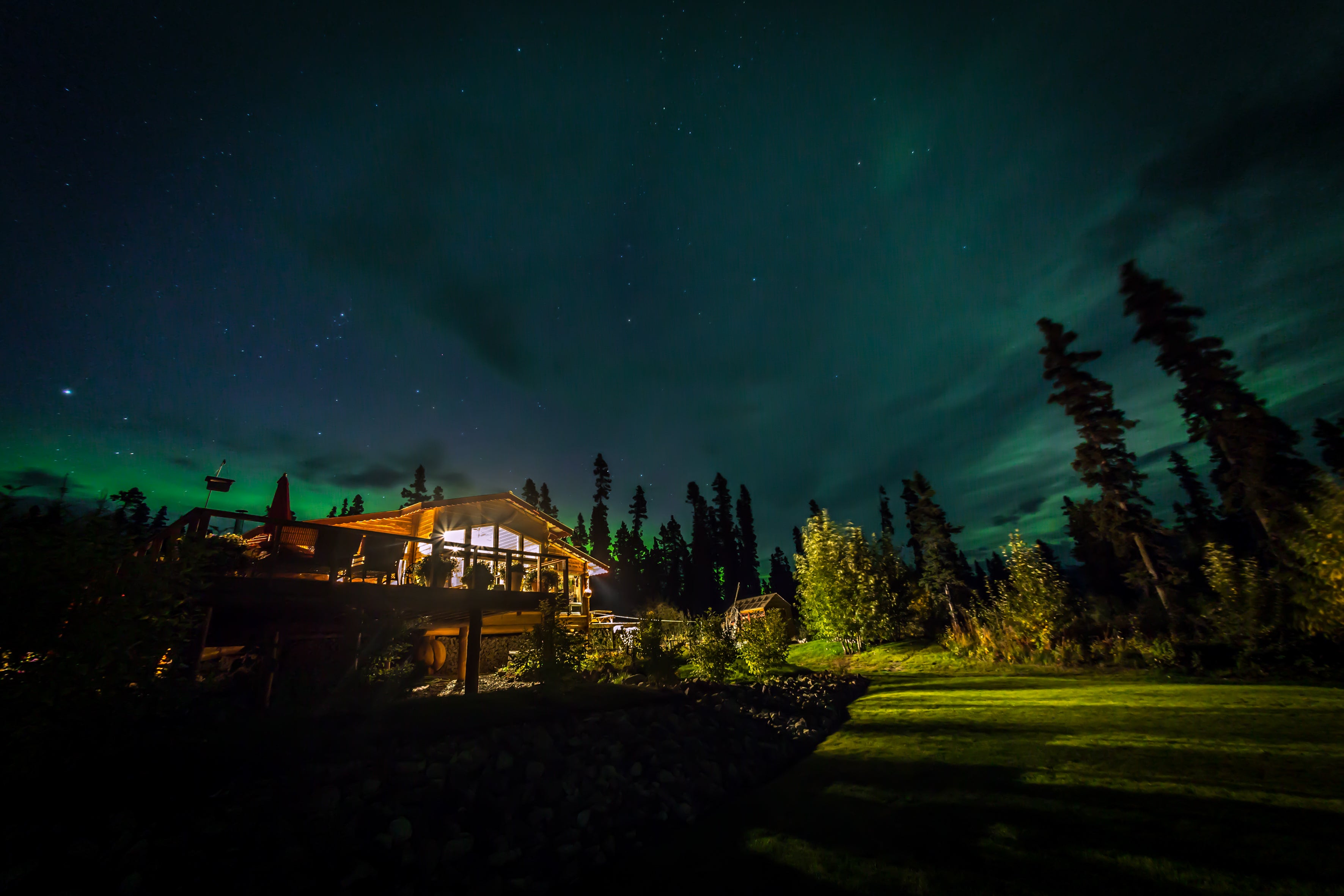 Ultima Thule Lodge is set in a remote corner of Alaska