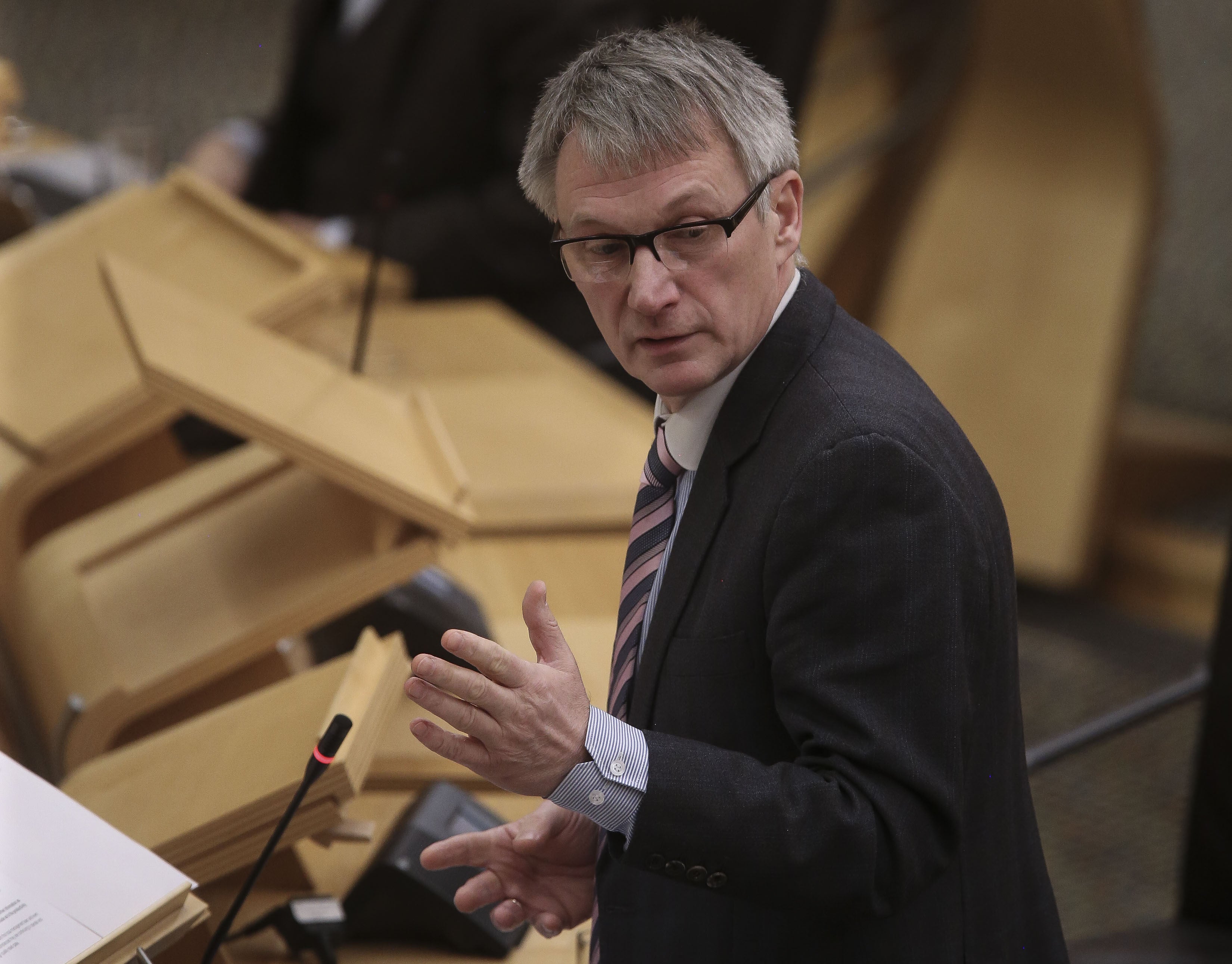 Ivan McKee updated MSPs on the plans for freeports (Fraser Bremner)