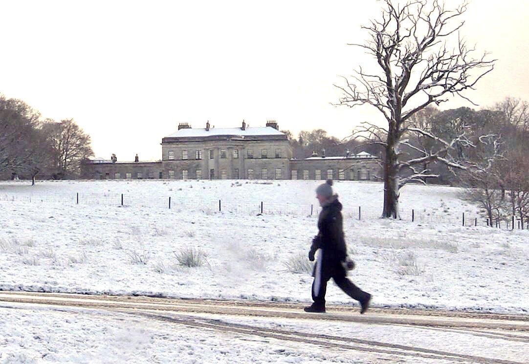 Snowy conditions at Castle Coole in Enniskillen, Co Fermanagh as the county was covered by an overnight snow fall. Picture date: Thursday February 24, 2022.