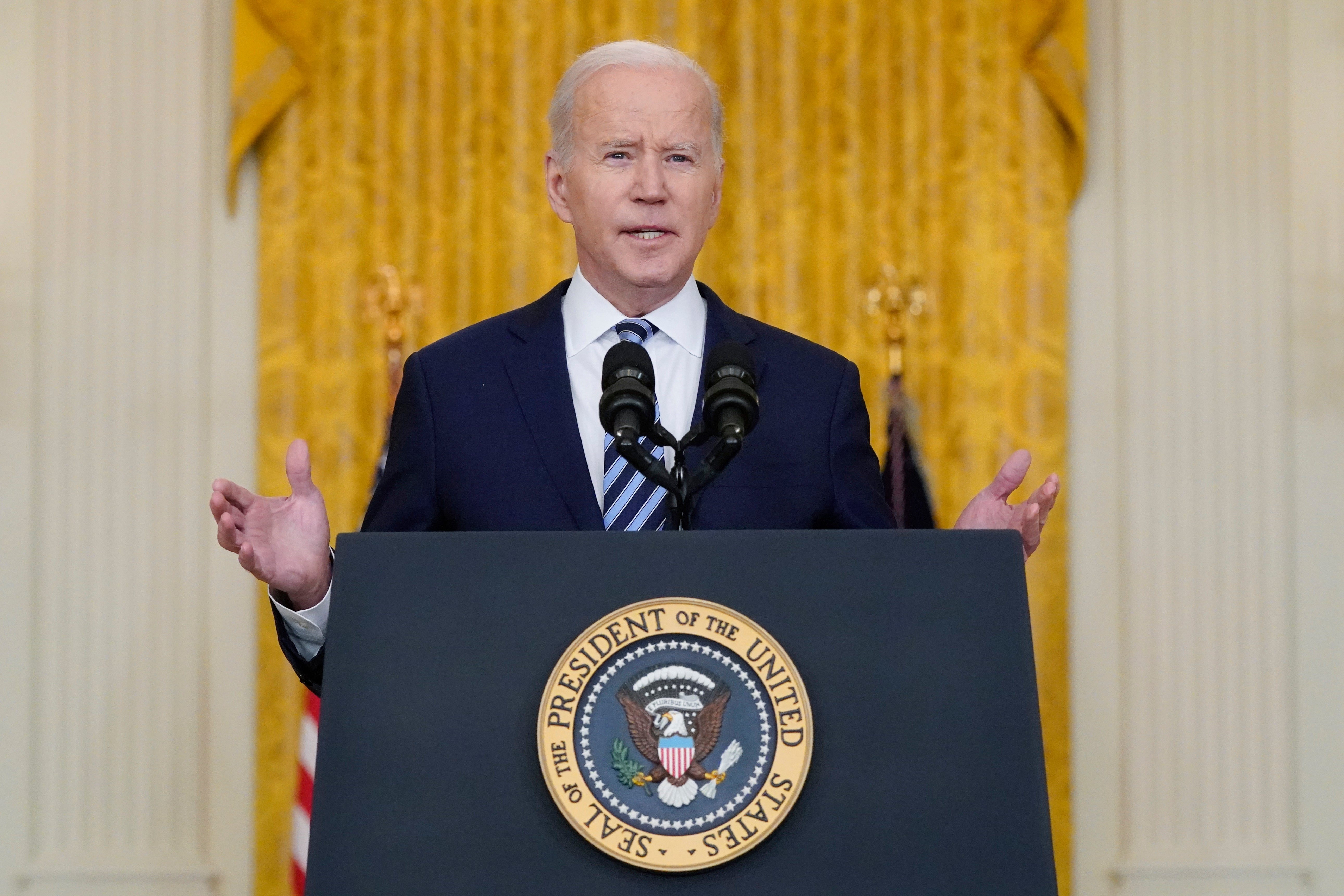 APTOPIX Biden Ukraine Tensions