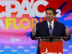 CPAC news – live: DeSantis says ‘Florida has defeated Fauciism’ to standing ovation as 2024 rumours mount