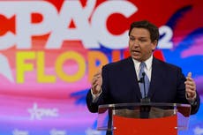 CPAC news – live: DeSantis says ‘Florida has defeated Fauciism’ to standing ovation as 2024 rumours mount