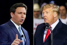 ‘Fat, phony and whiny’: How Trump speaks about DeSantis in private, according to a new book