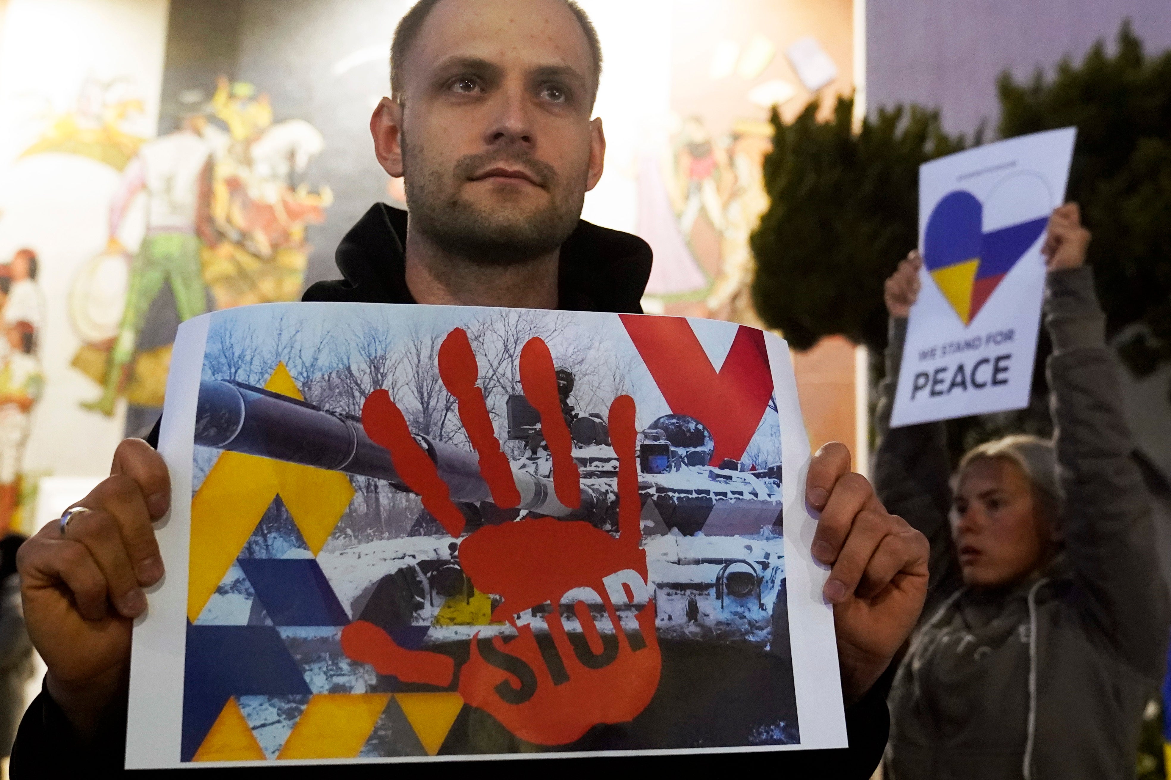 Fresh strikes have hit Kyiv amid warnings Russian forces are closing in on the capital as Nato allies prepare to determine the West’s next steps against the Kremlin (Damian Dovarganes/AP)