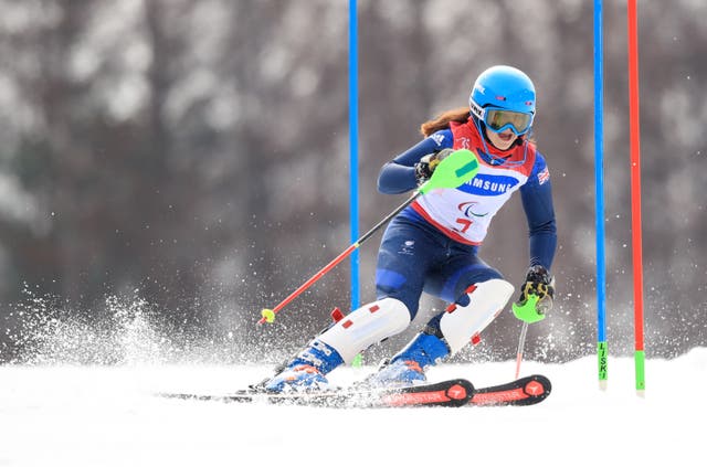 Menna Fitzpatrick won ParalympicsGB’s only gold of the 2018 Games (Adam Davy/PA)