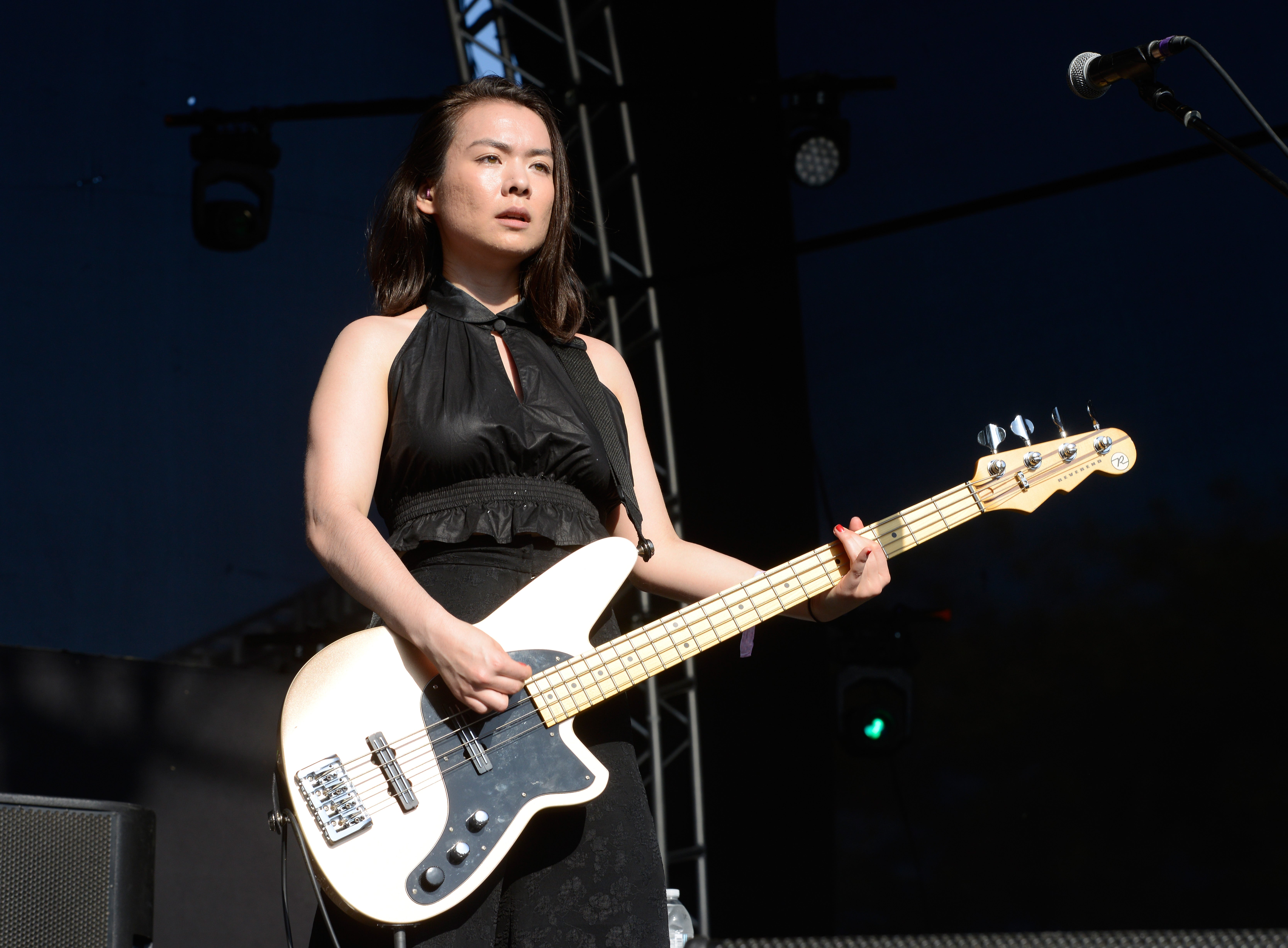 Mitski performed a set at Glastonbury