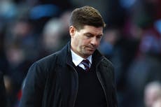Aston Villa need a win as ‘medicine’ for poor form, Steven Gerrard admits