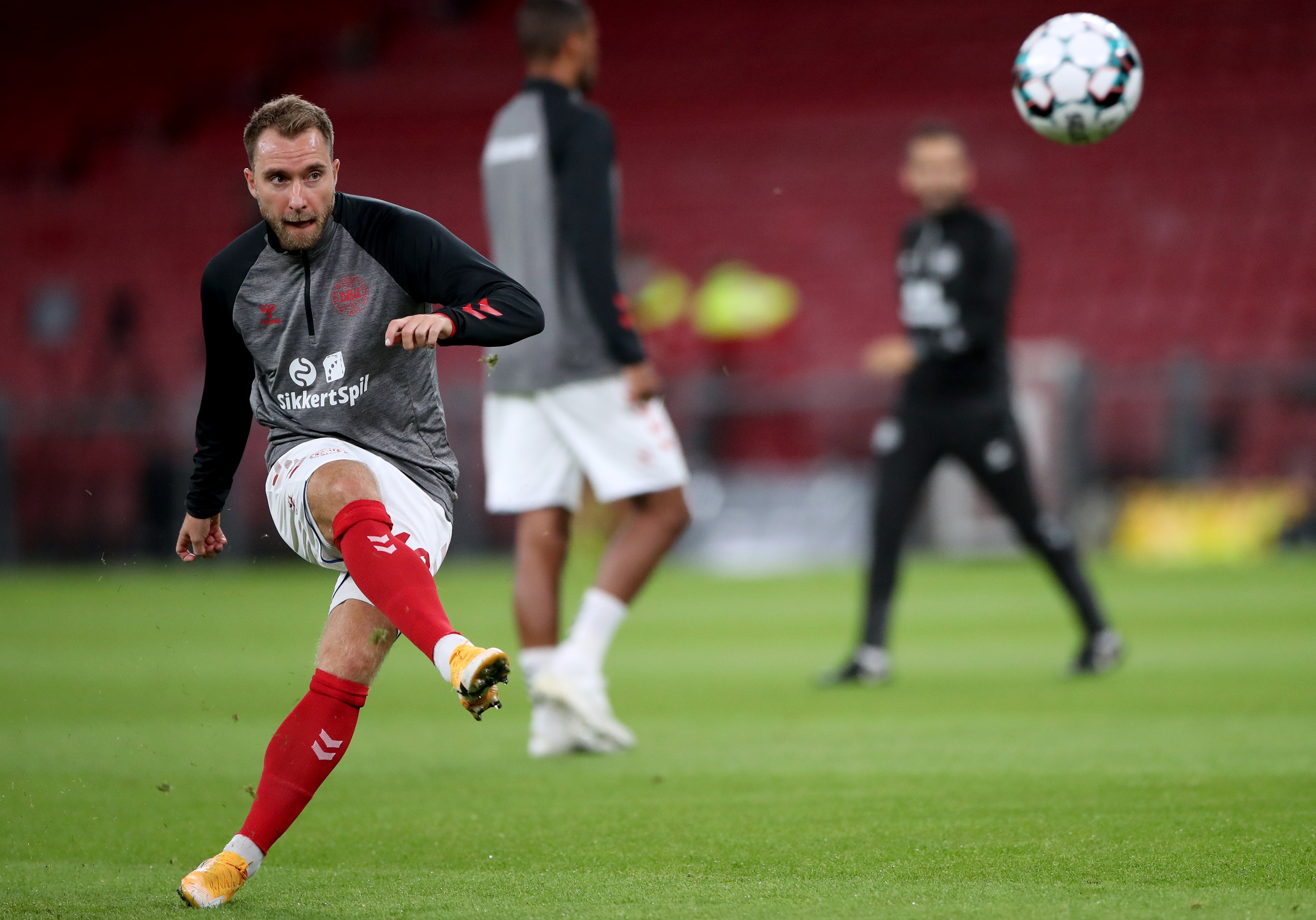 Christian Eriksen was an integral part of the Danish squad (Nick Potts/PA)
