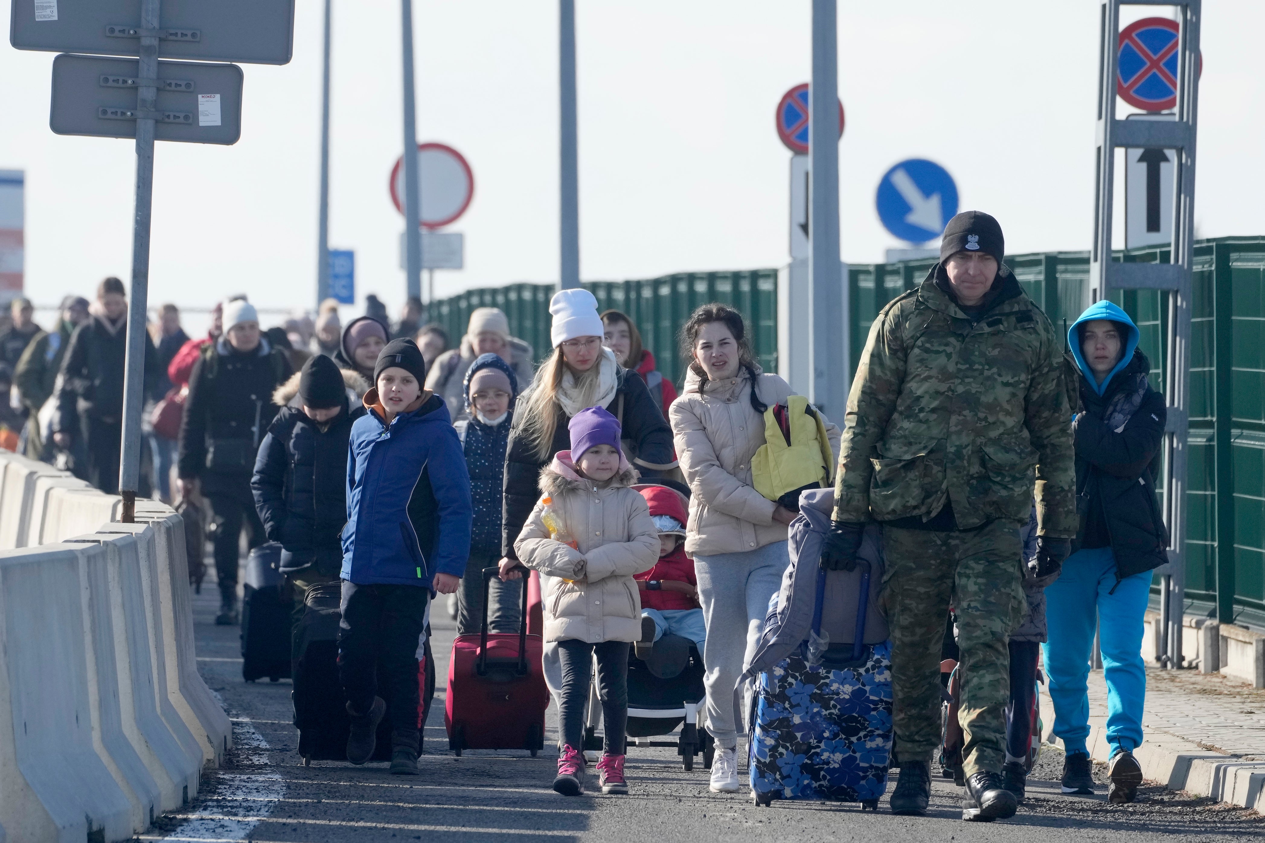 APTOPIX Poland Ukraine Invasion