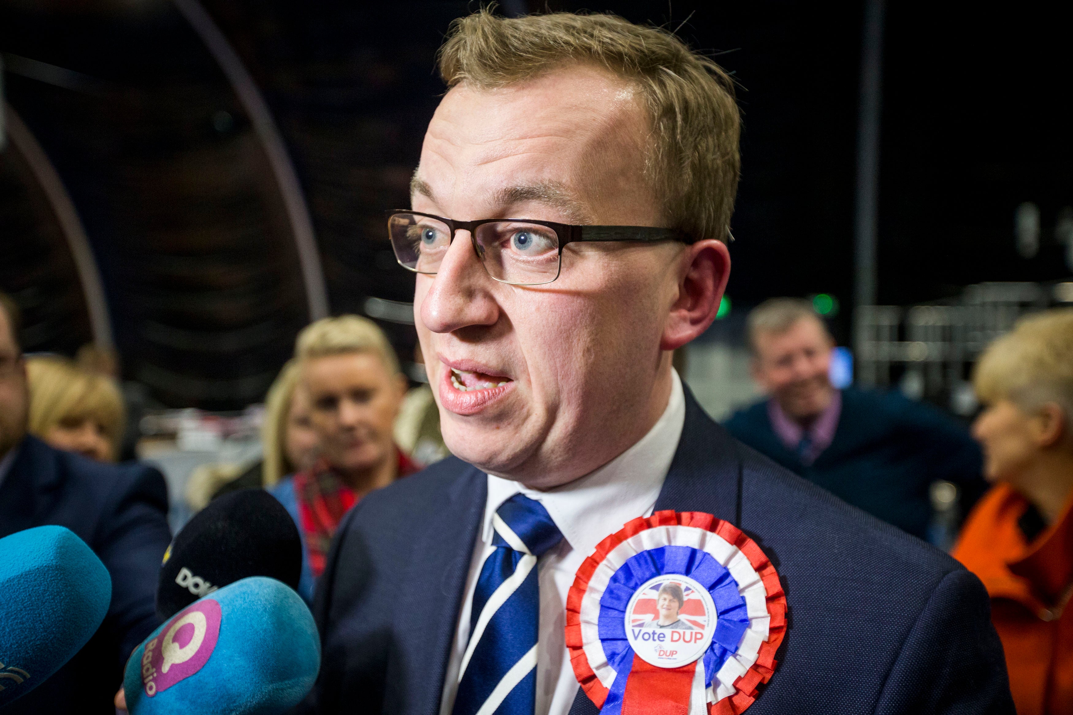 DUP MLA Christopher Stalford (Liam McBurney/PA)