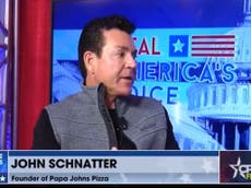 CPAC: Papa John’s founder suggests Biden is behind Ukraine invasion to create ‘smokescreen’ for US issues