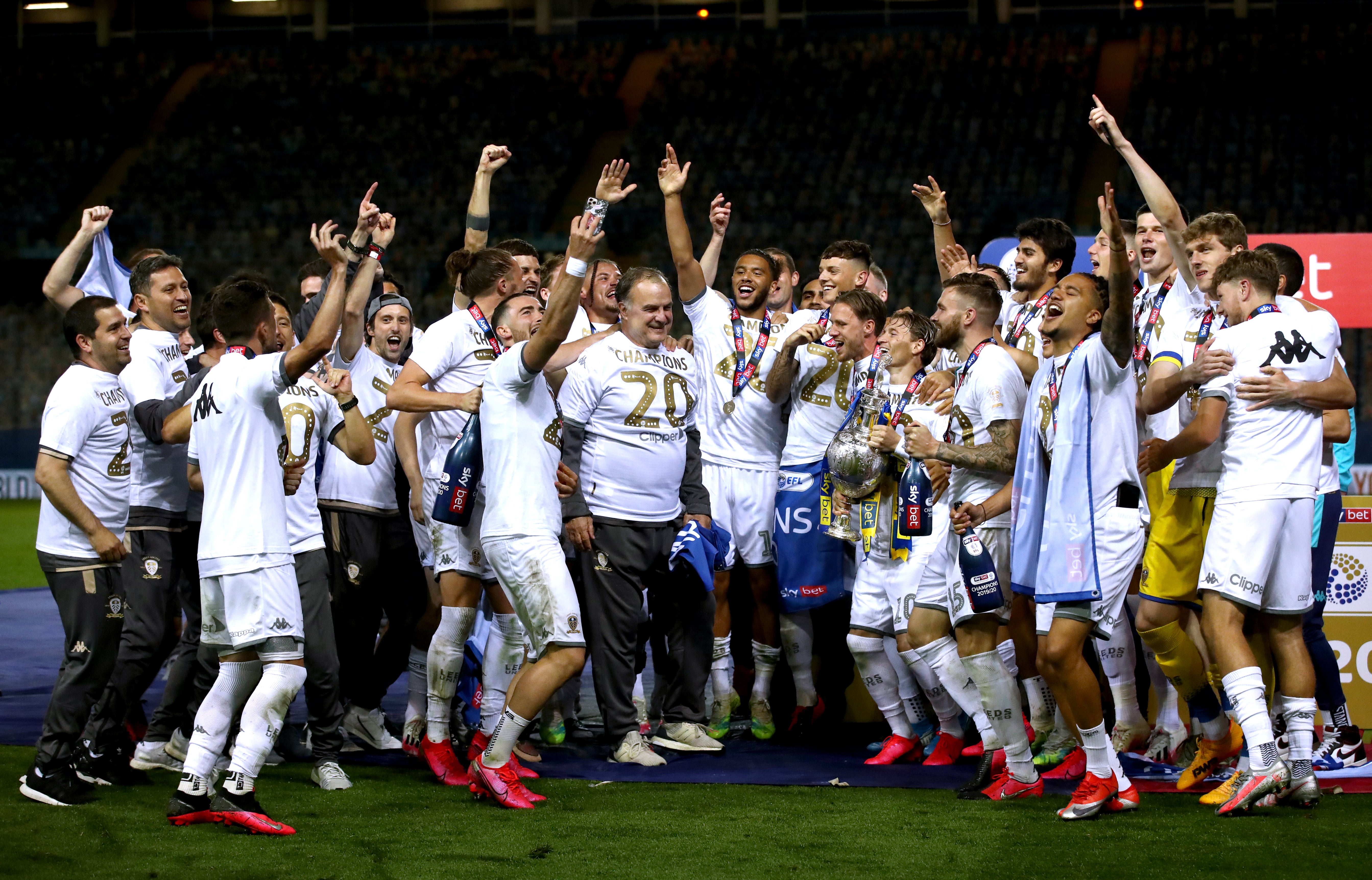 Marcelo Bielsa guided Leeds back to the Premier League (Tim Goode/PA)