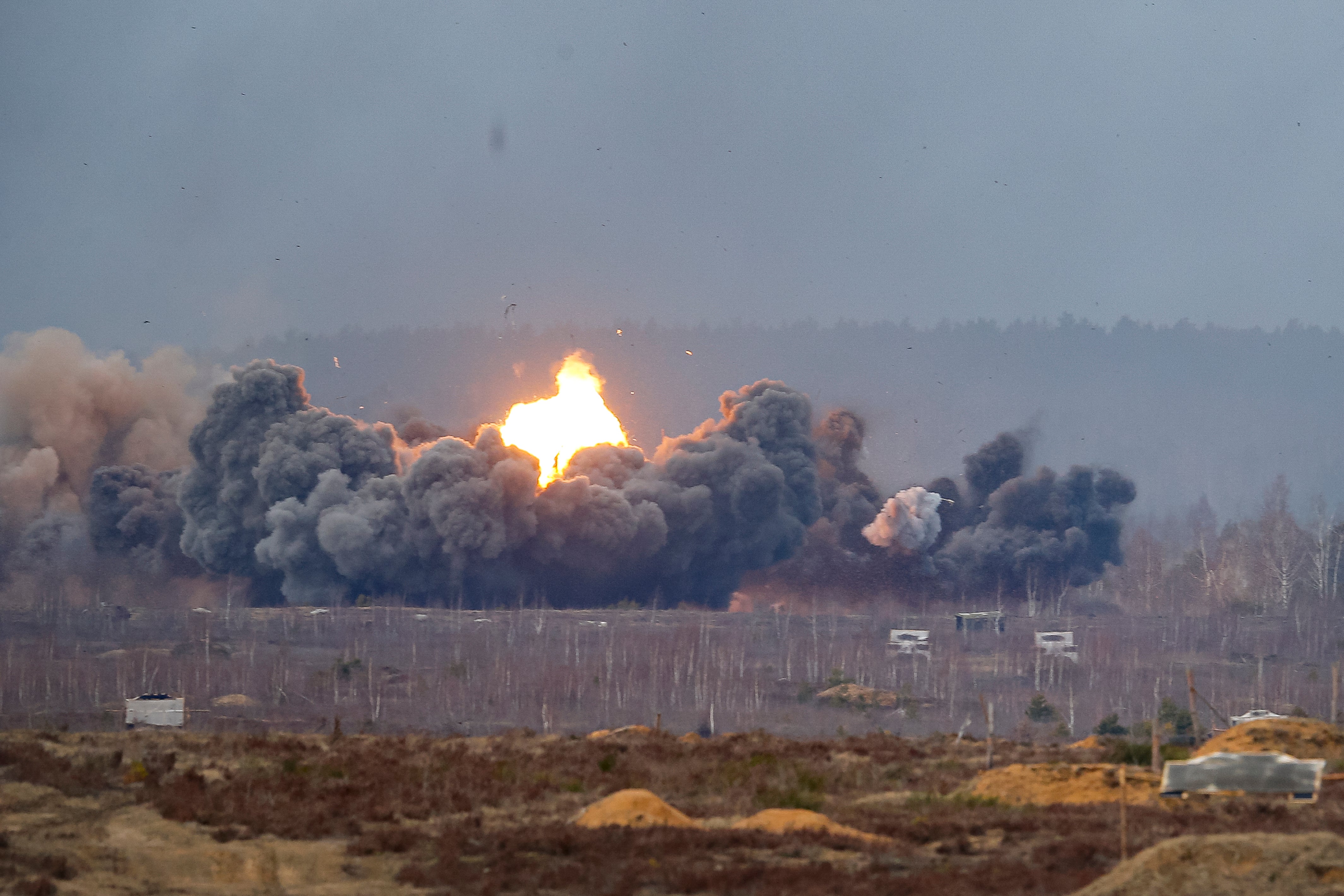 Russia-Belarus military drills in Belarus less than a fortnight before Russia invaded Ukraine