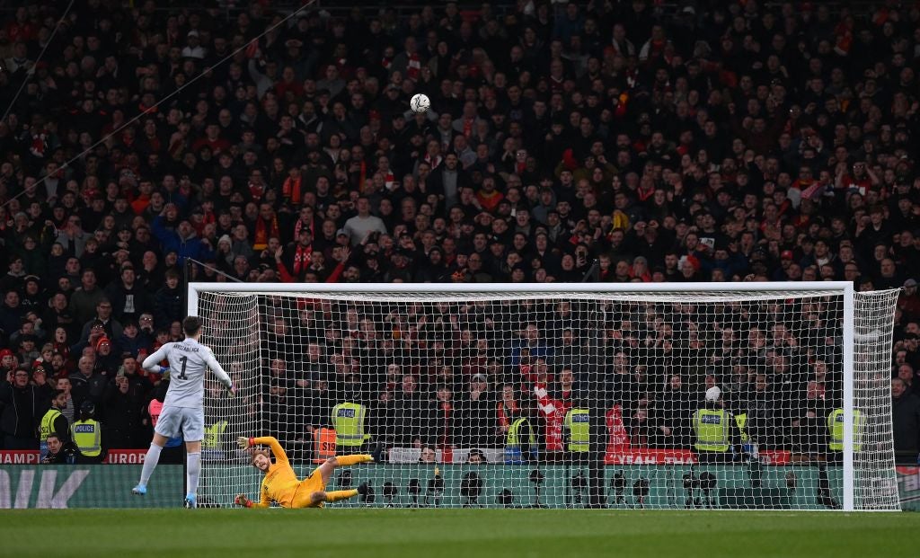 Kepa skied his penalty over the bar after replacing Edouard Mendy for the shoot-out