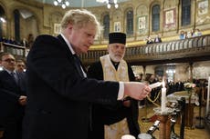 Boris Johnson vows to be ‘generous’ with fleeing Ukrainians – but falls short of welcoming all refugees