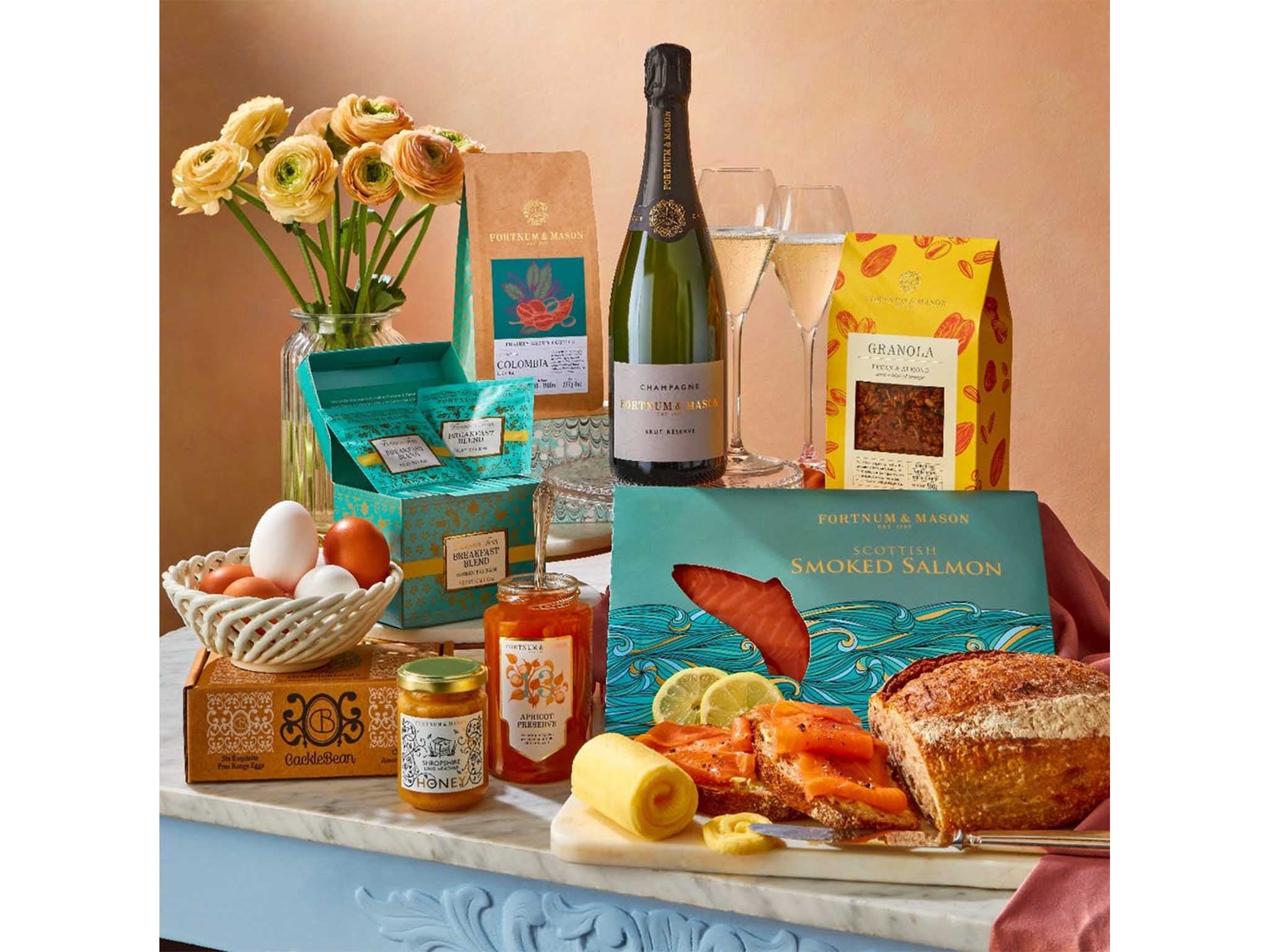 Fortnum & Mason Mother’s Day breakfast box (£125), Buy Now