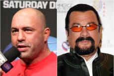 Joe Rogan mocked for sharing fake news report about Steven Seagal joining Russian special forces