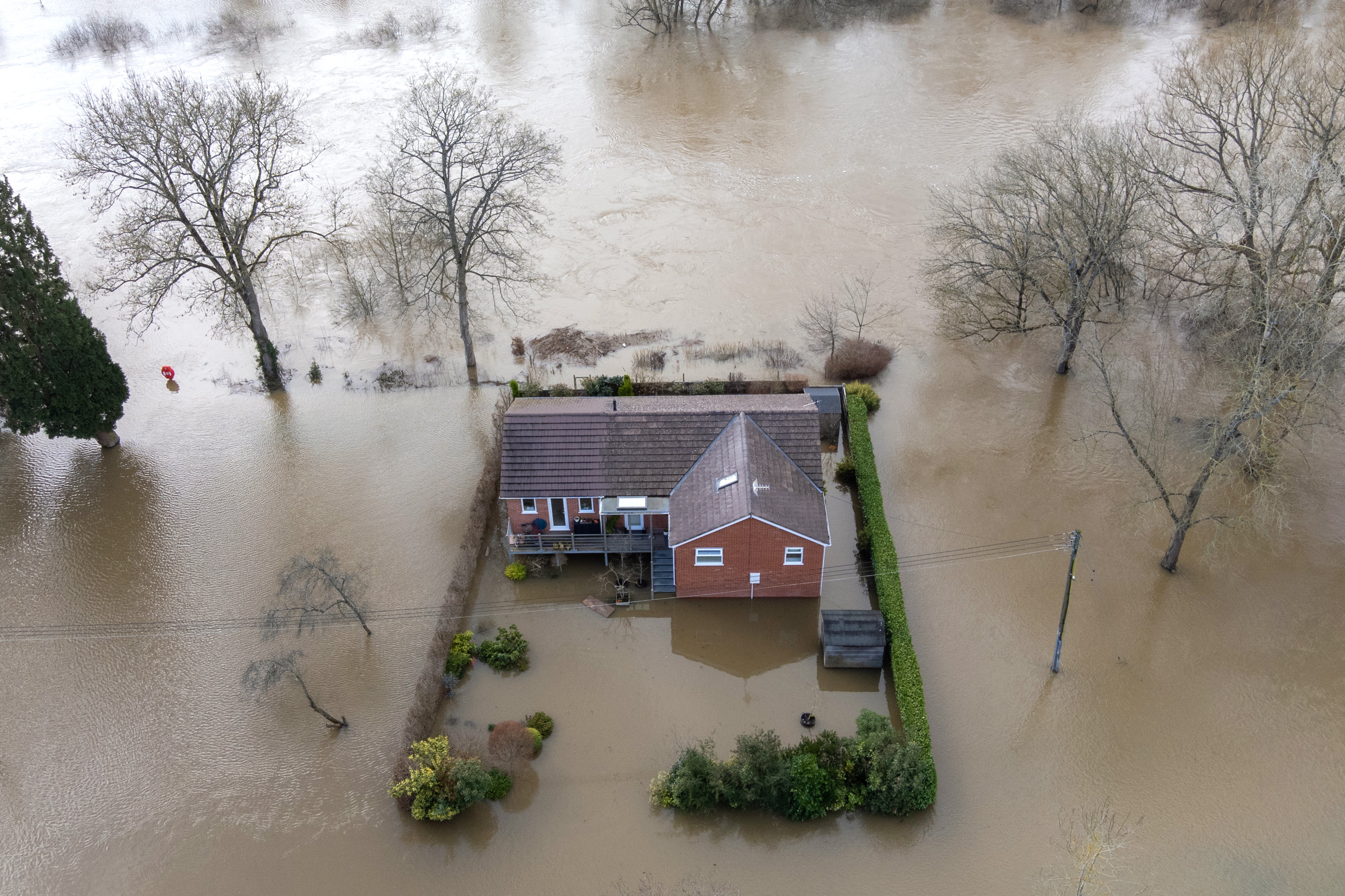 A UN report has warned that climate change is causing widespread loss and damage to lives, livelihoods, homes and natural habitats – with more severe effects to come (Joe Giddens/PA)