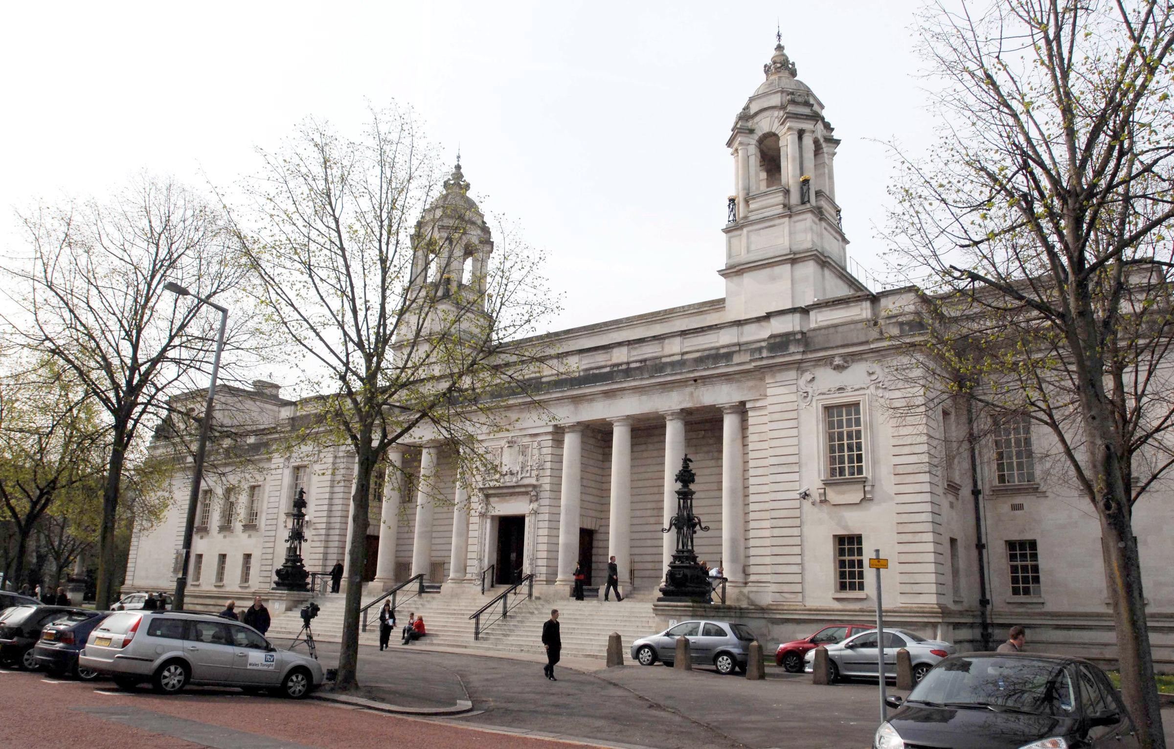 A general view of Cardiff Crown Court (Barry Batchelor/AP)