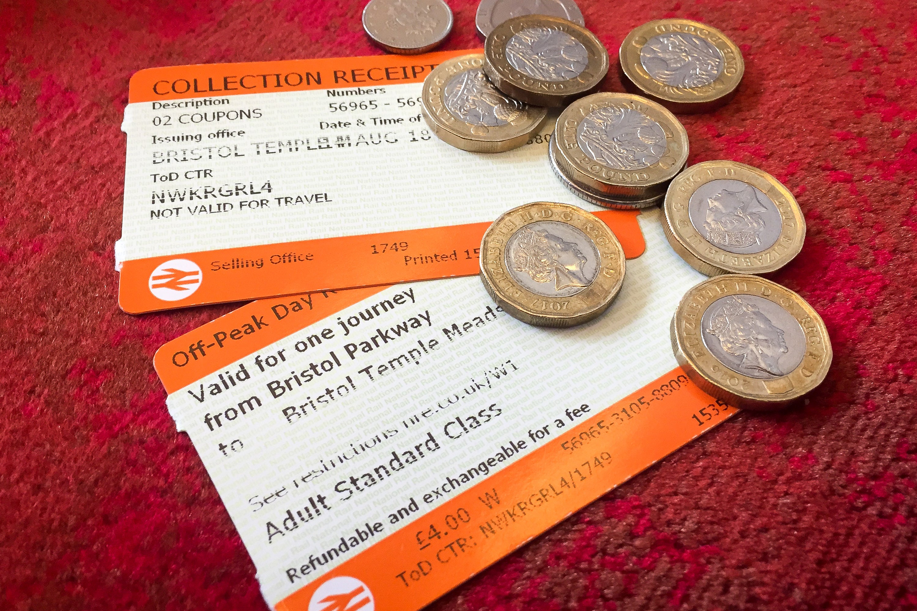 Train passengers in England and Wales will be hit with the largest fare rises in nearly a decade from Tuesday (Ben Birchall/PA)