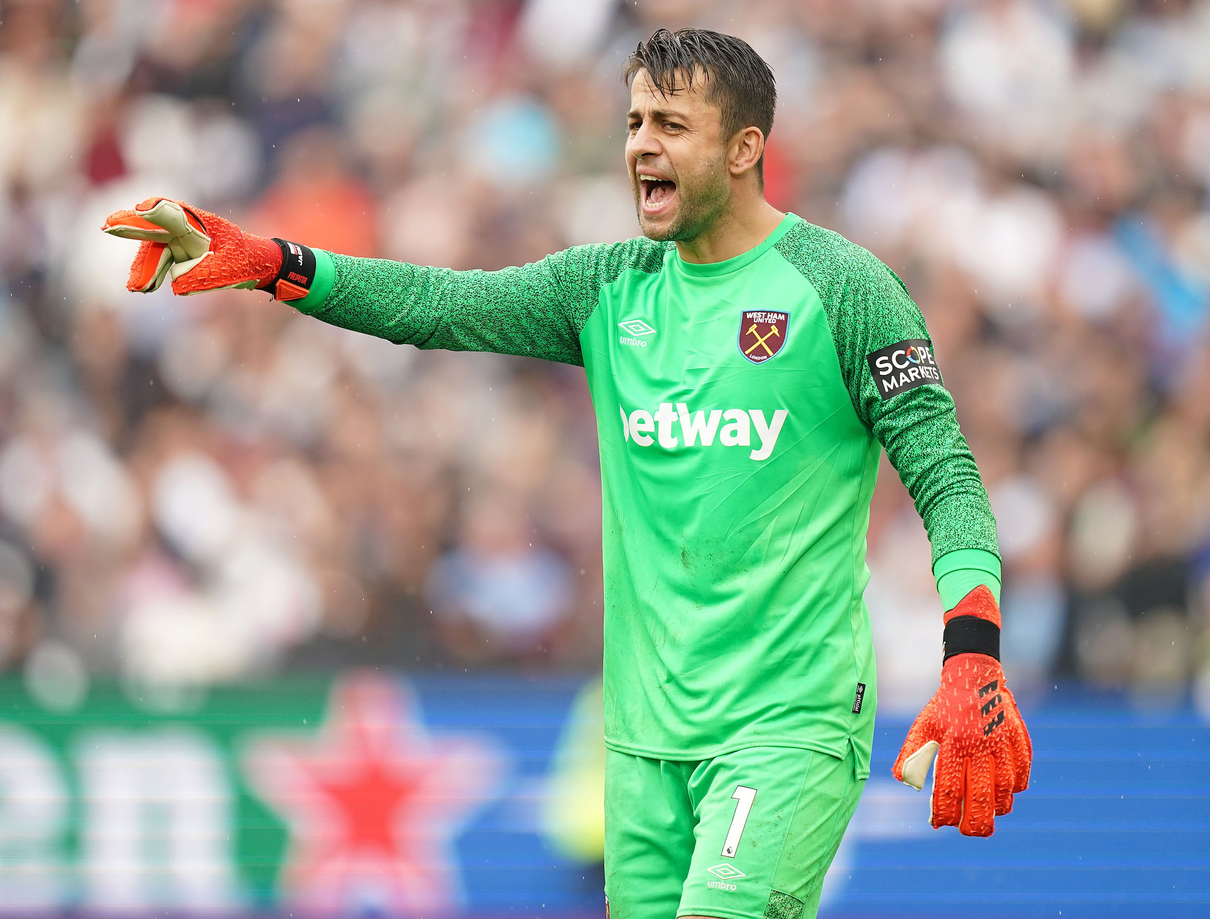 Lukasz Fabianski expects the race for fourth to go down to the wire (Mike Egerton/PA)