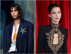 Bella Hadid supports Mica Argañaraz in donating a part of fashion week earnings to Ukrainian organisations